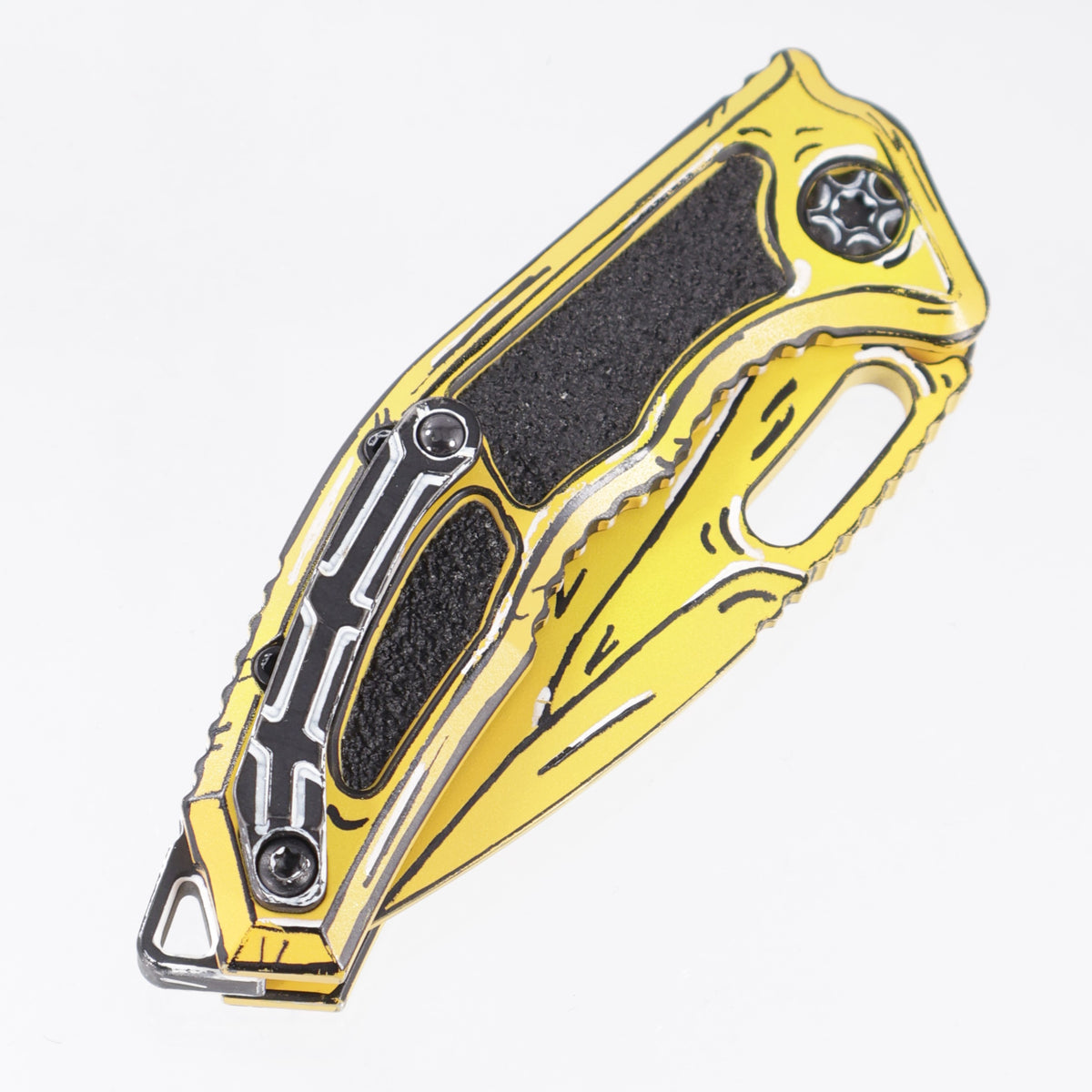 Heretic Medusa V3 Auto Recurve - Yellow Cel-Shade - Cerakote Magnacut - H012-CS-YW *PRE-OWNED*