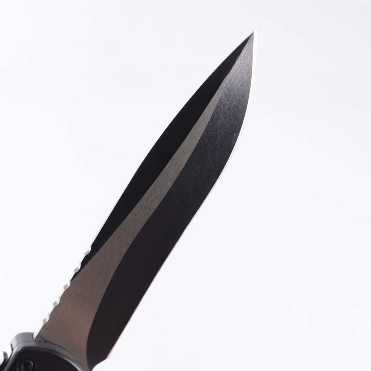 Heretic Manticore X Recurve - Black Aluminum w/ Bronze Titanium Clip - Black Tactical 2-Tone Elmax - H033-10A *PRE-OWNED*
