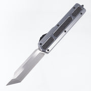 Maxace Neptune Tanto - Gray Aluminum w/ Rubber Inserts - SLD-Magic *PRE-OWNED* *NO BOX*