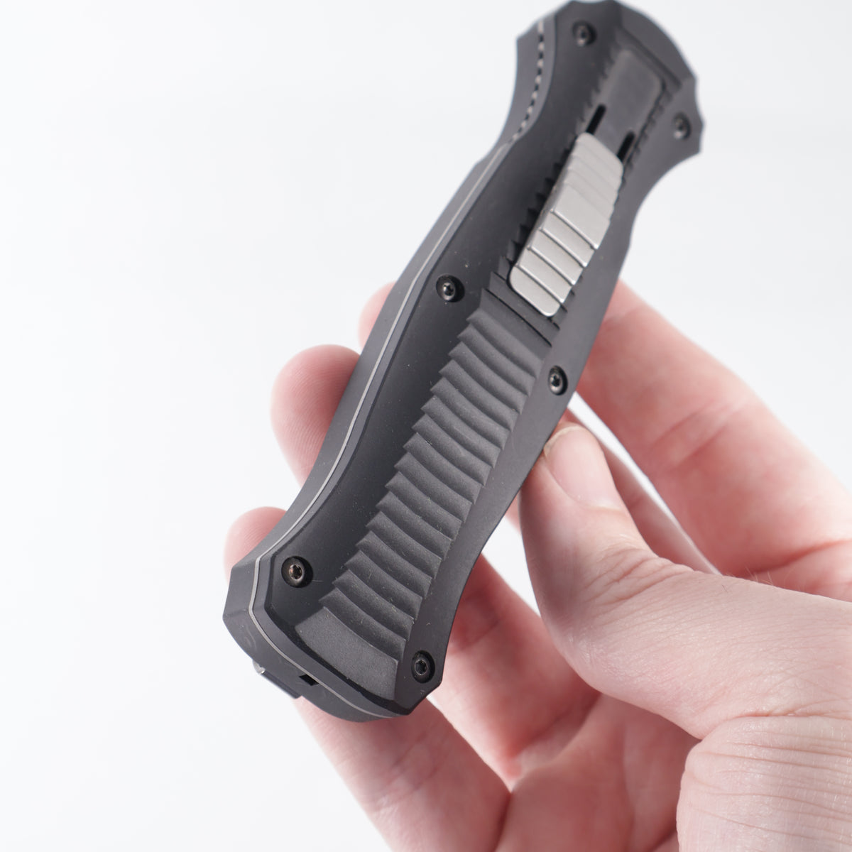Benchmade Infidel Double Edge - Black Aluminum - Black Coated D2 *PRE-OWNED* *NO BOX*