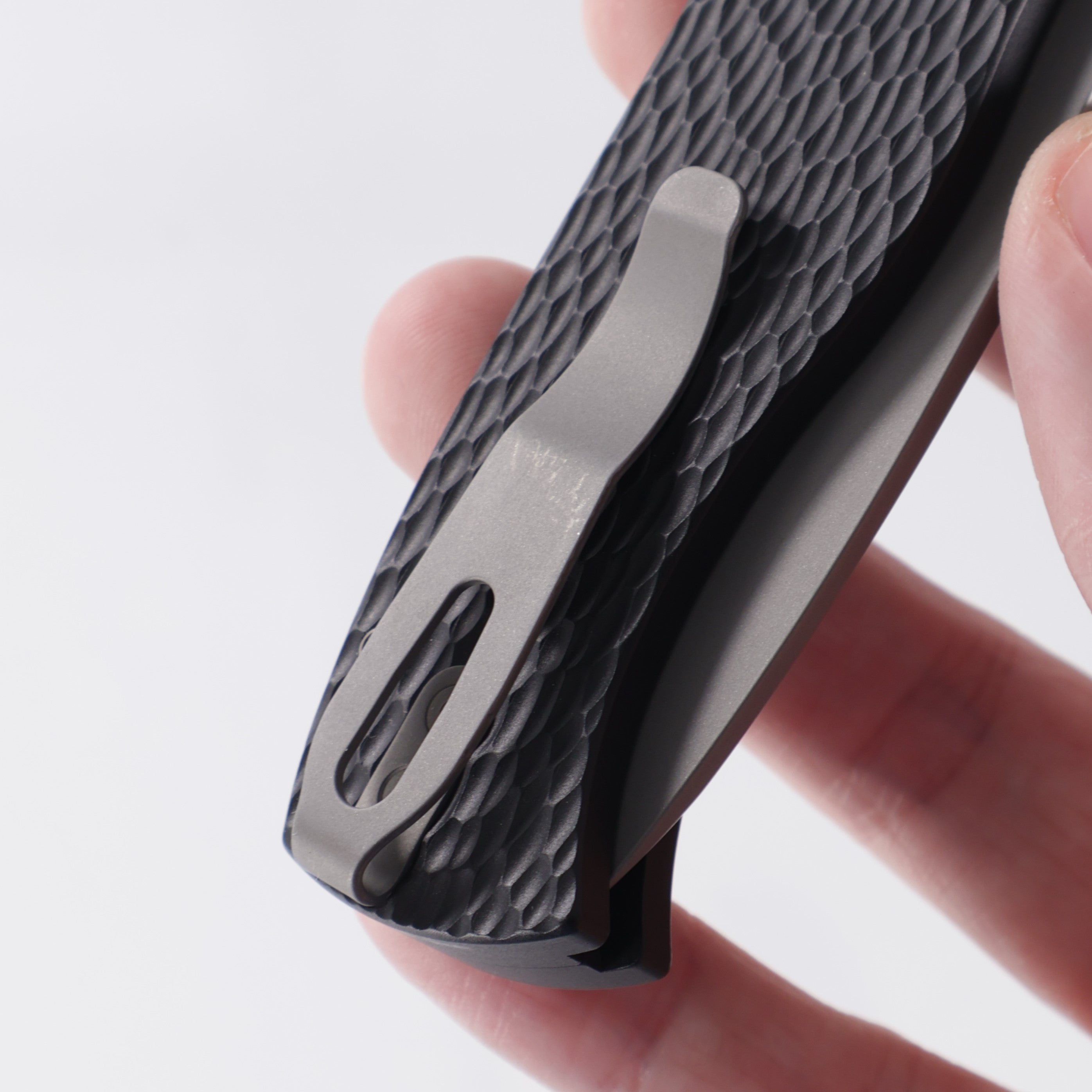 Protech Emerson CQC7 Auto - Black Handle w/ Jigged Texture - Beadblast 154CM - E7T05 *PRE-OWNED*
