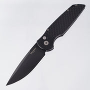 Pro-Tech TR-3 Black Aluminum w/ Fishscale Texture - DLC Magnacut - TR-3 X1 MC *PRE-OWNED*