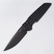 Pro-Tech TR-3 SWAT - Black Aluminum w/ Grooves - DLC 154CM *PRE-OWNED*