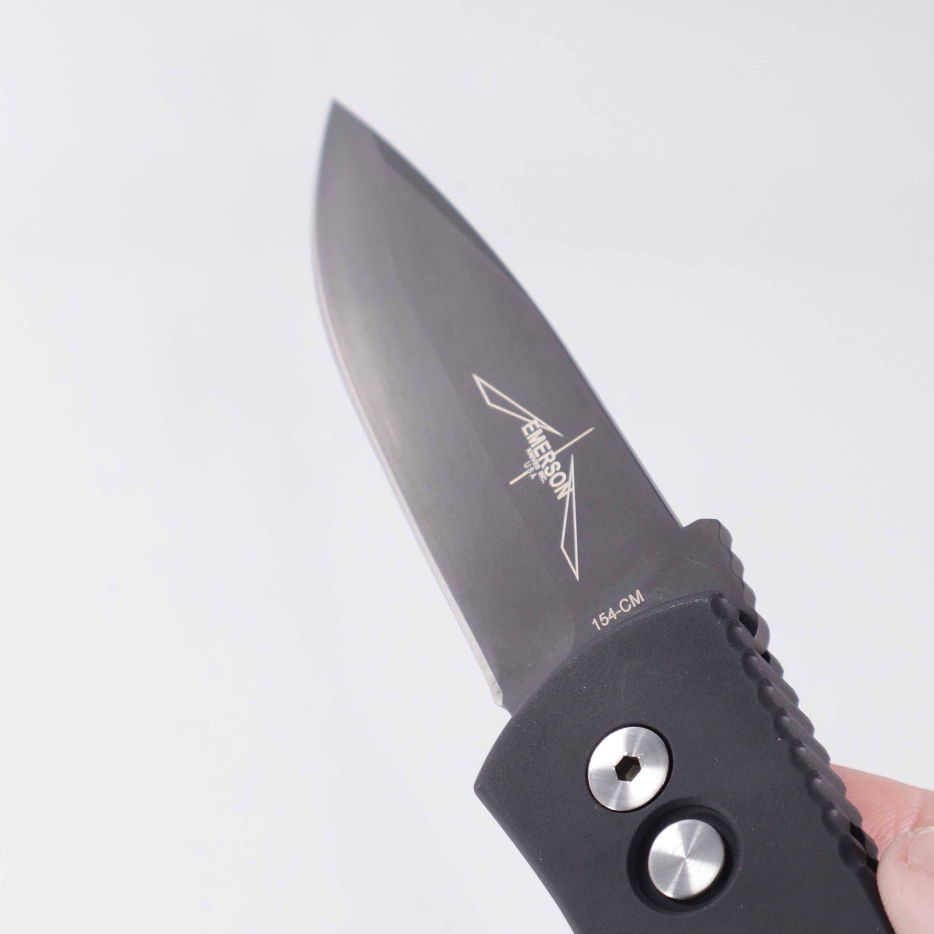 Pro-Tech Emerson CQC7 - Black Aluminum w/ Digi-Cam G10 Inlays - DLC 154CM - E7A25 *PRE-OWNED