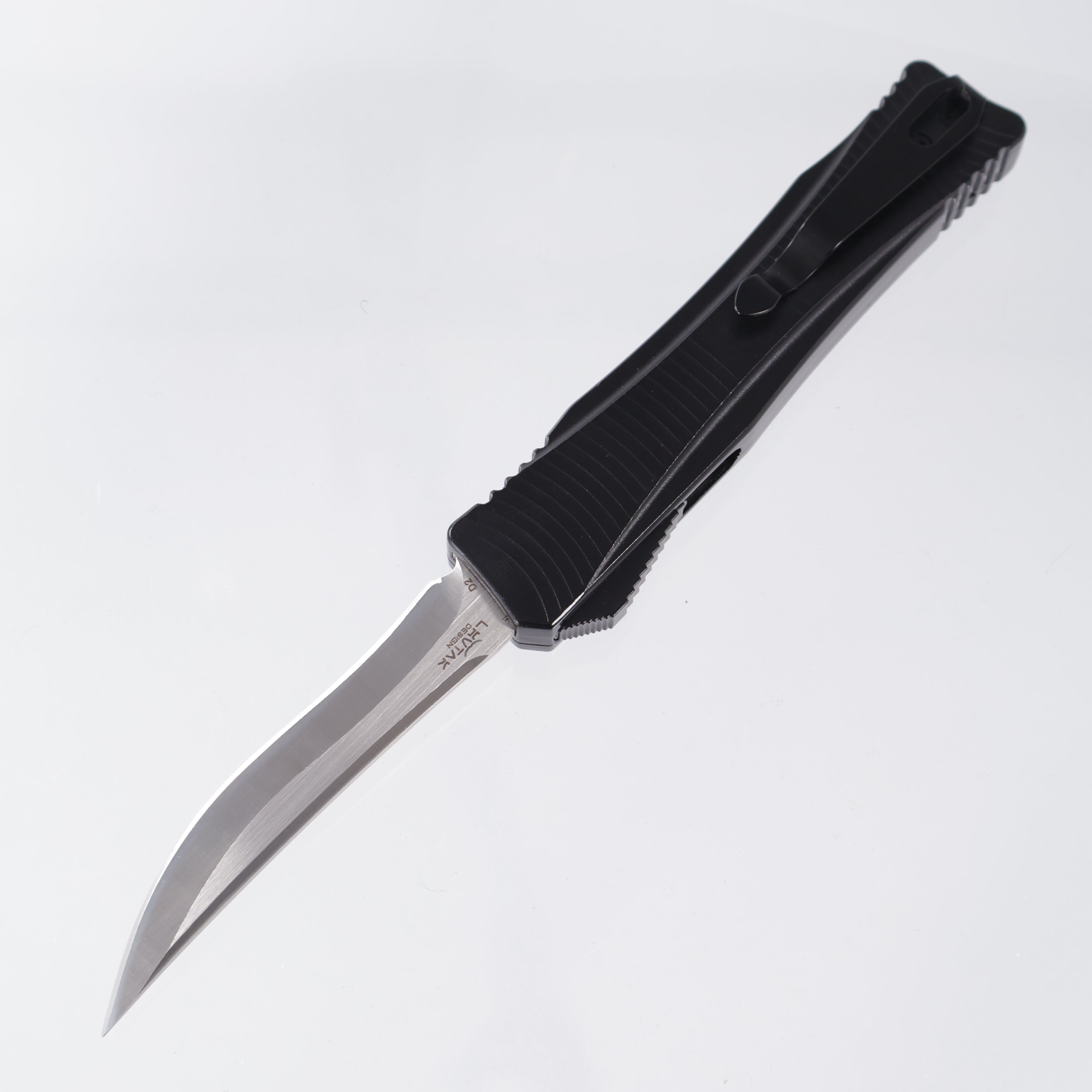 Boker Eagle OTF - Black TiCN Aluminum - Satin D2 - 06EX243