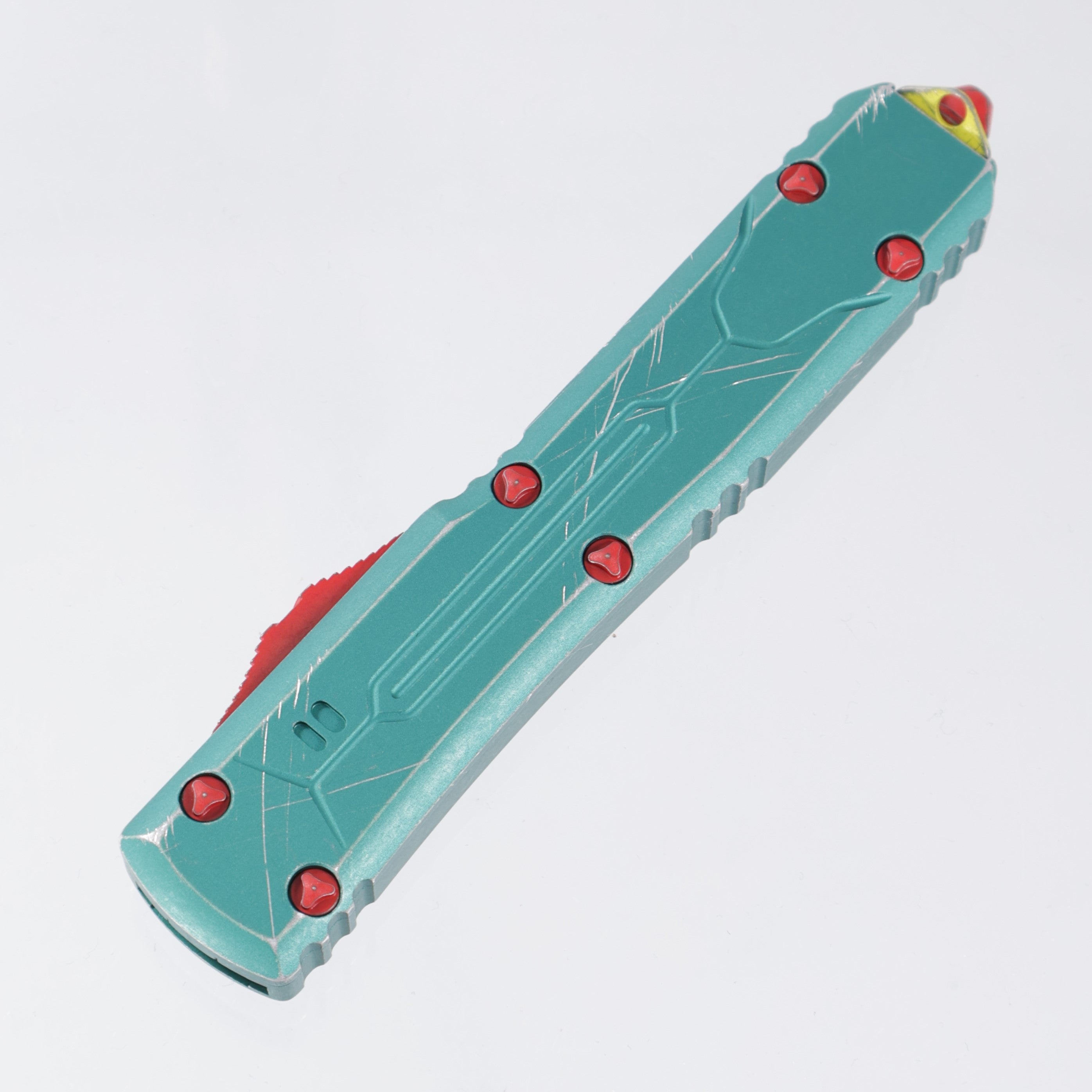 Microtech Ultratech Bounty Hunter Tanto - Bounty Hunter Chassis - Apocalyptic Blade - 123-10 BH *PRE-OWNED*