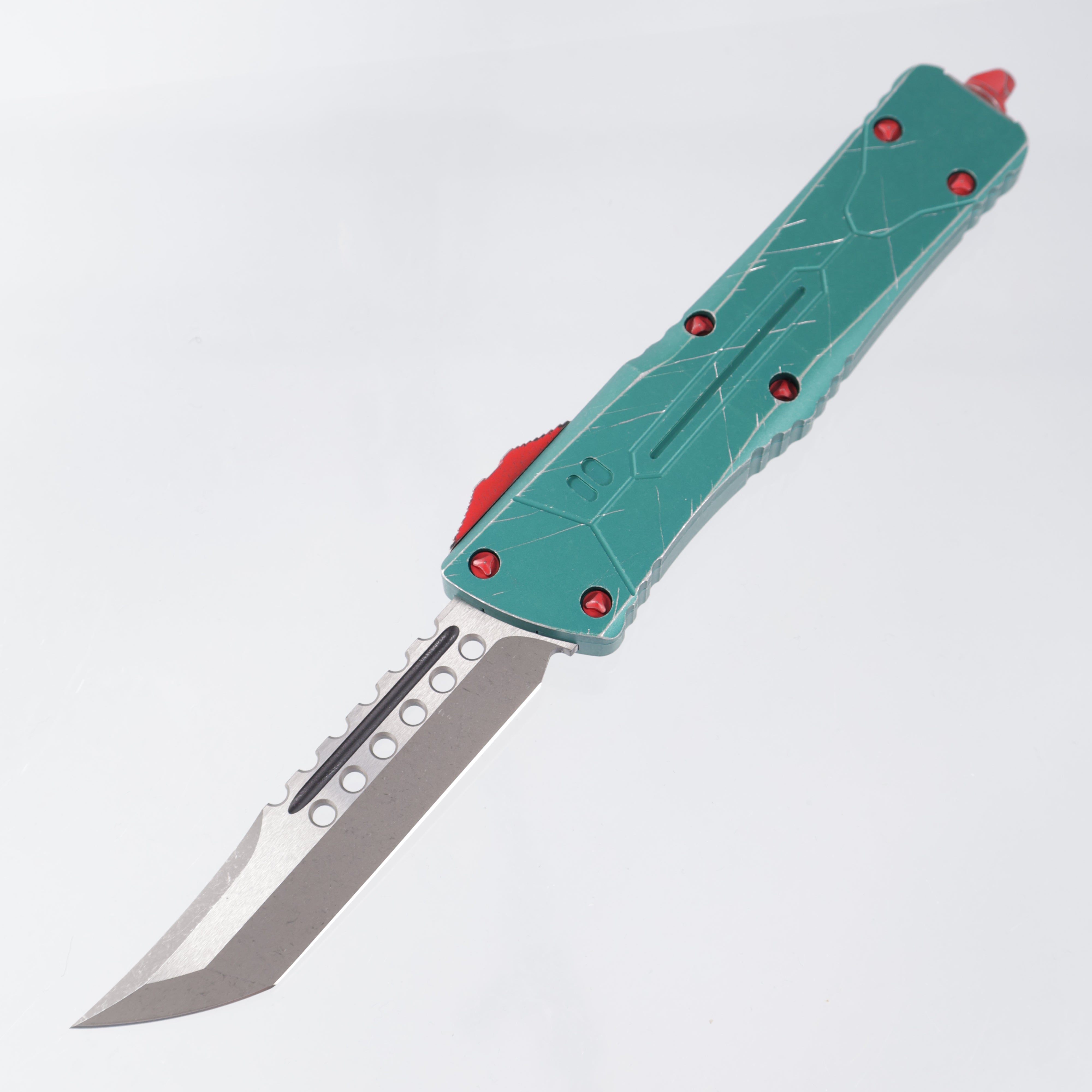 Microtech Combat Troodon Bounty Hunter Hellhound - Bounty Hunter Chassis - Apocalyptic Blade - 219-10 BH *PRE-OWNED*