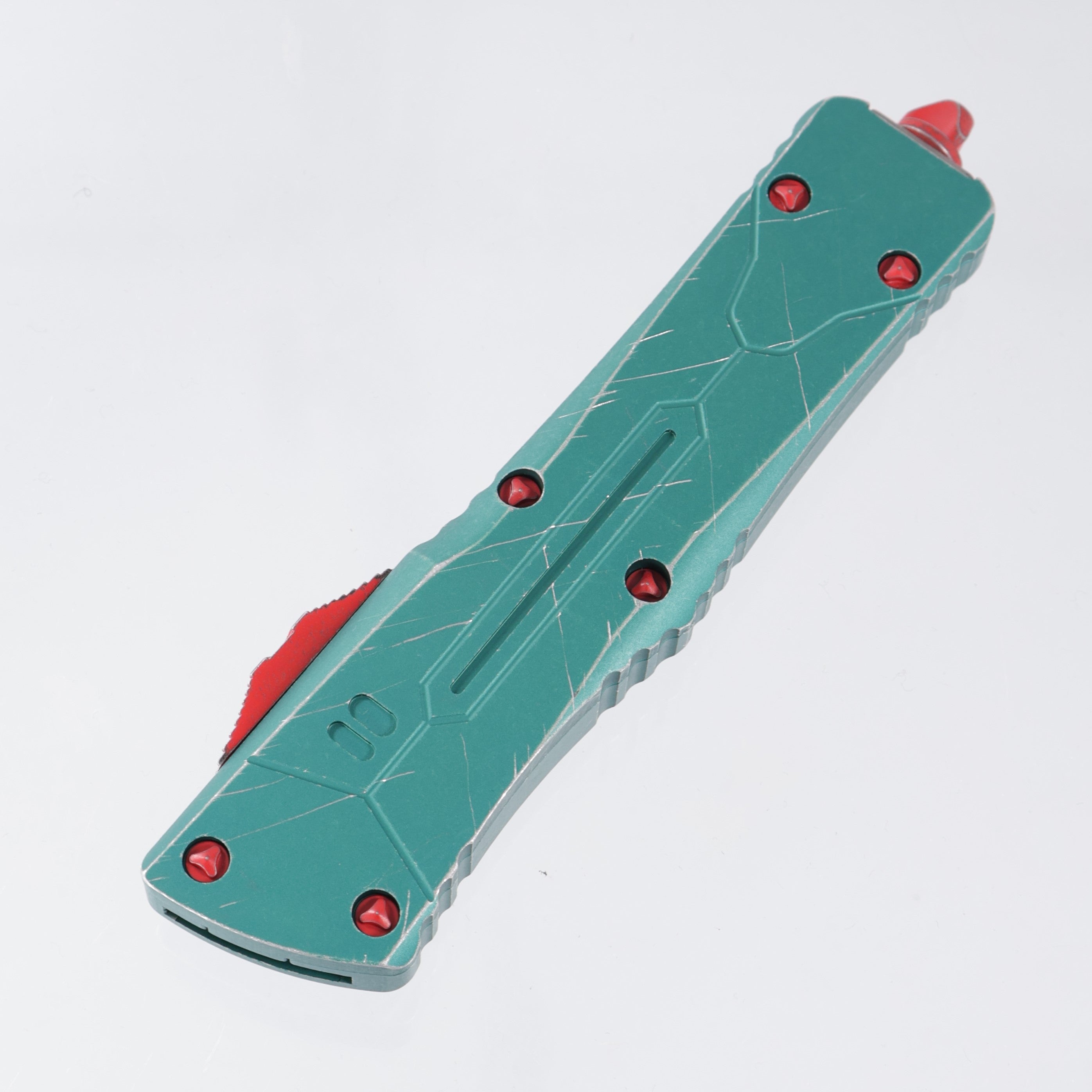 Microtech Combat Troodon Bounty Hunter Hellhound - Bounty Hunter Chassis - Apocalyptic Blade - 219-10 BH *PRE-OWNED*