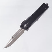 Marfione Custom Combat Troodon Interceptor - Anodized Alloy Chassis w/ Purple Haze Ringed Hardware - Dark Matter Blade *PRE-OWNED*