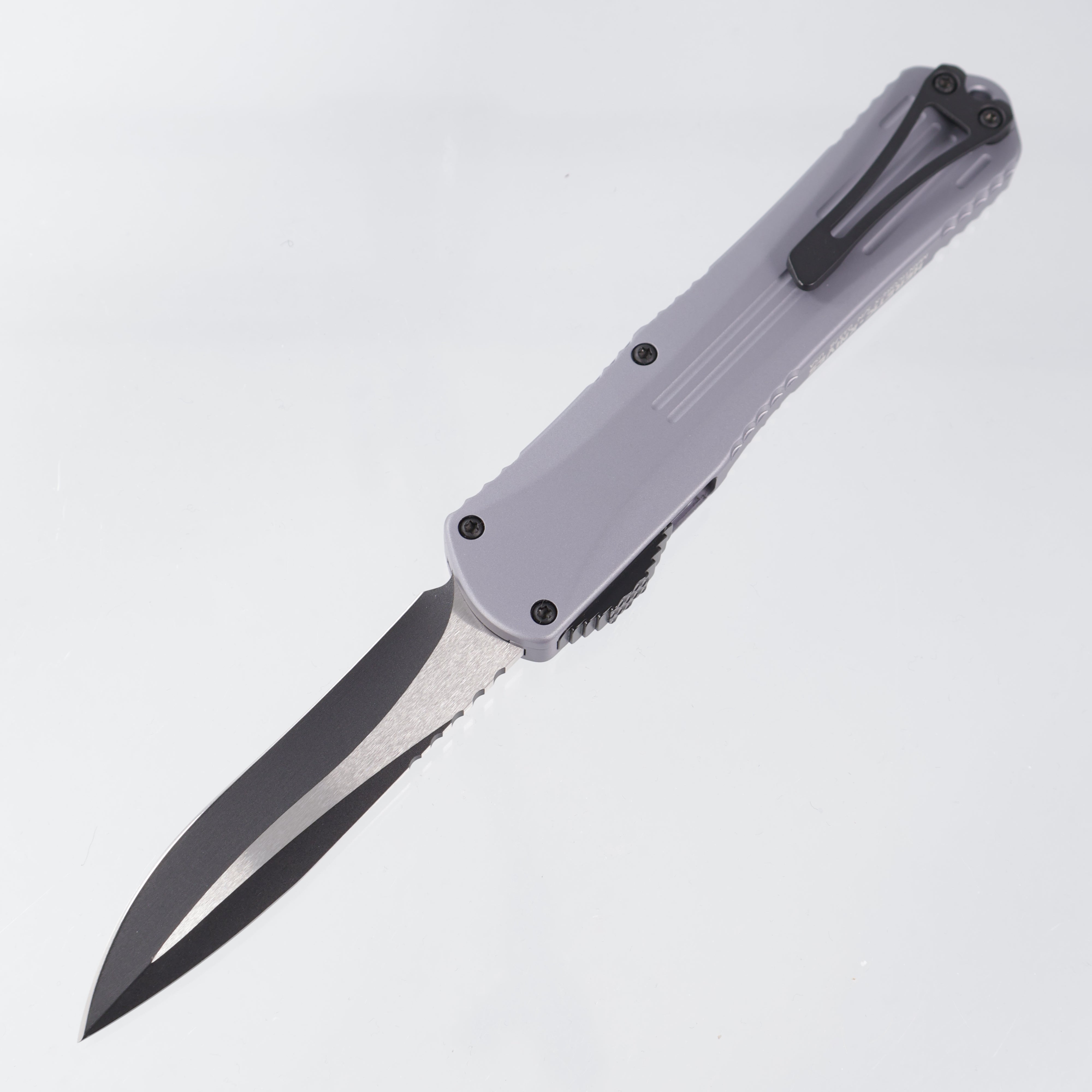 Heretic Manticore X Recurve - Gray Fluted Aluminum - 2-Tone Magnacut - H033-10A-GRAY *PRE-OWNED*