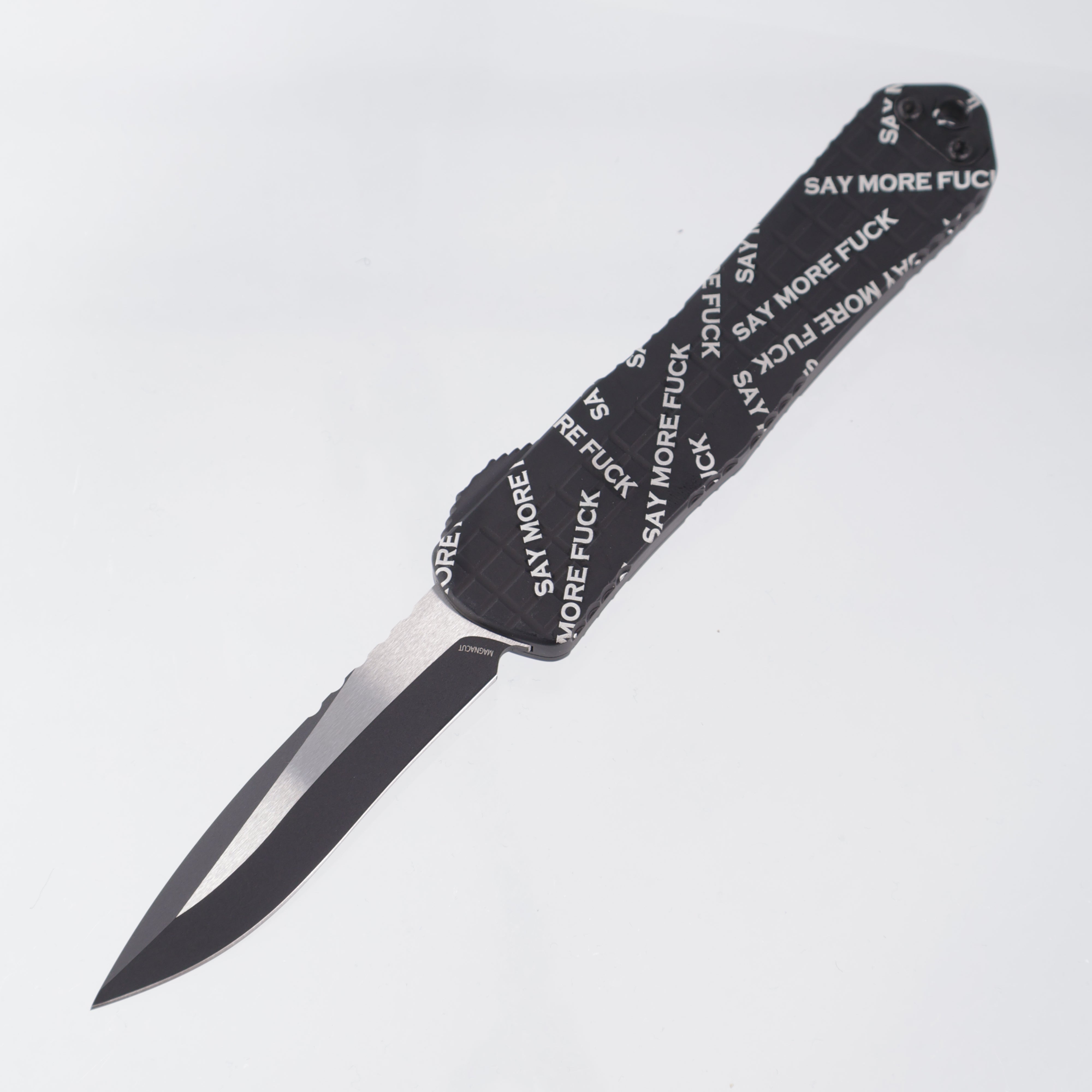 Heretic Manticore E Recurve - Snugglez Says “Say More Fuck” Edition - 2-Tone Magnacut - H029F-10A-FU - S/N: 006 *PRE-OWNED*
