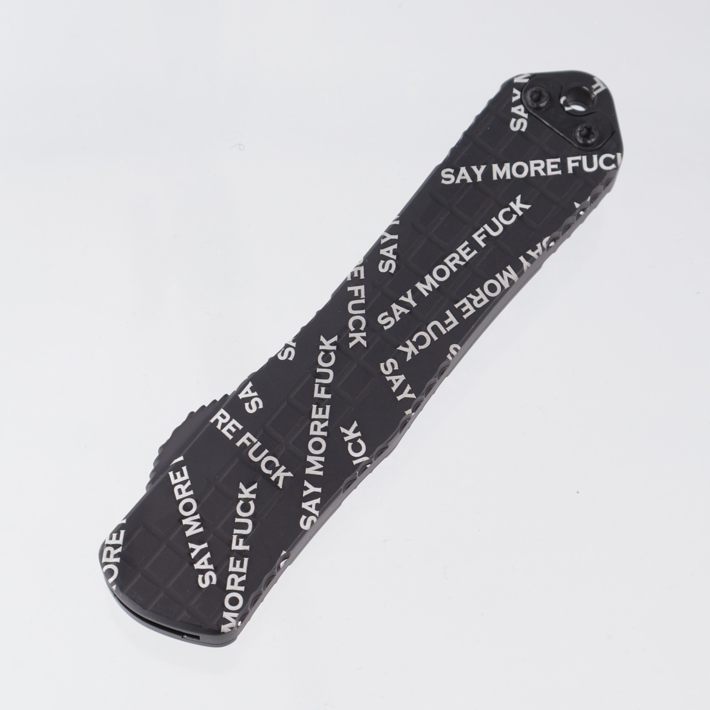 Heretic Manticore E Recurve - Snugglez Says “Say More Fuck” Edition - 2-Tone Magnacut - H029F-10A-FU - S/N: 006 *PRE-OWNED*