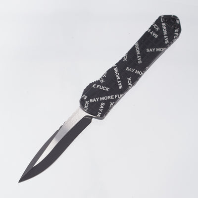 Heretic Manticore E Recurve - Snugglez Says “Say More Fuck” Edition - 2-Tone Magnacut - H029F-10A-FU - S/N: 009 *PRE-OWNED*