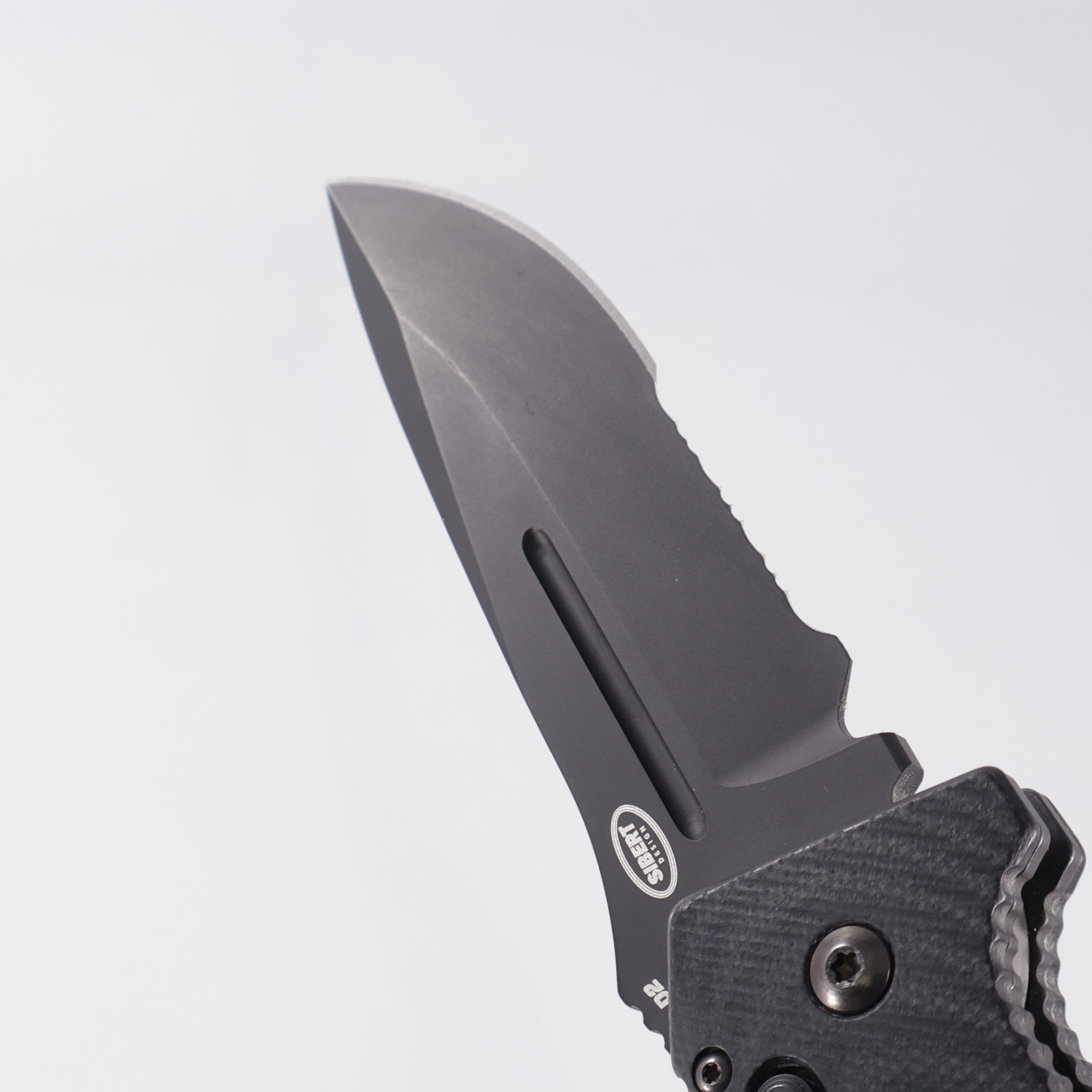 Benchmade Adamas Auto - Black G10 - Cerakote D2 Partial Serrate - 2750SBK *PRE-OWNED* *NO BOX*