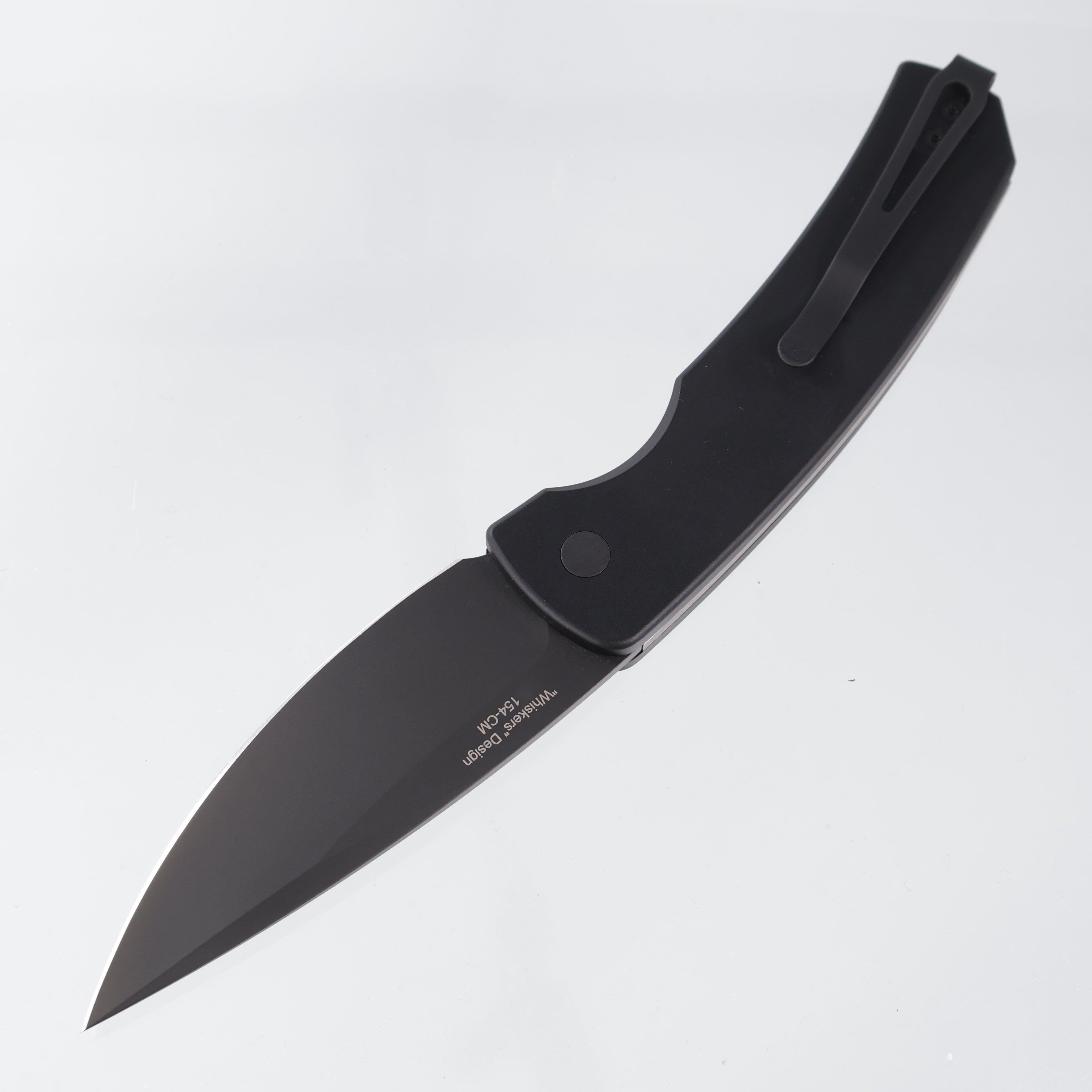 Pro-Tech Magic 2 - Black Aluminum - DLC 154CM *PRE-OWNED* *NO BOX*