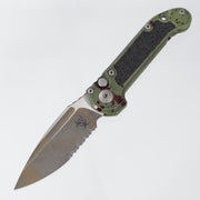 Microtech LUDT Gen III Drop Point - Outbreak - Partial Serrate M390MK - 1135-2 OBS *PRE-OWNED*
