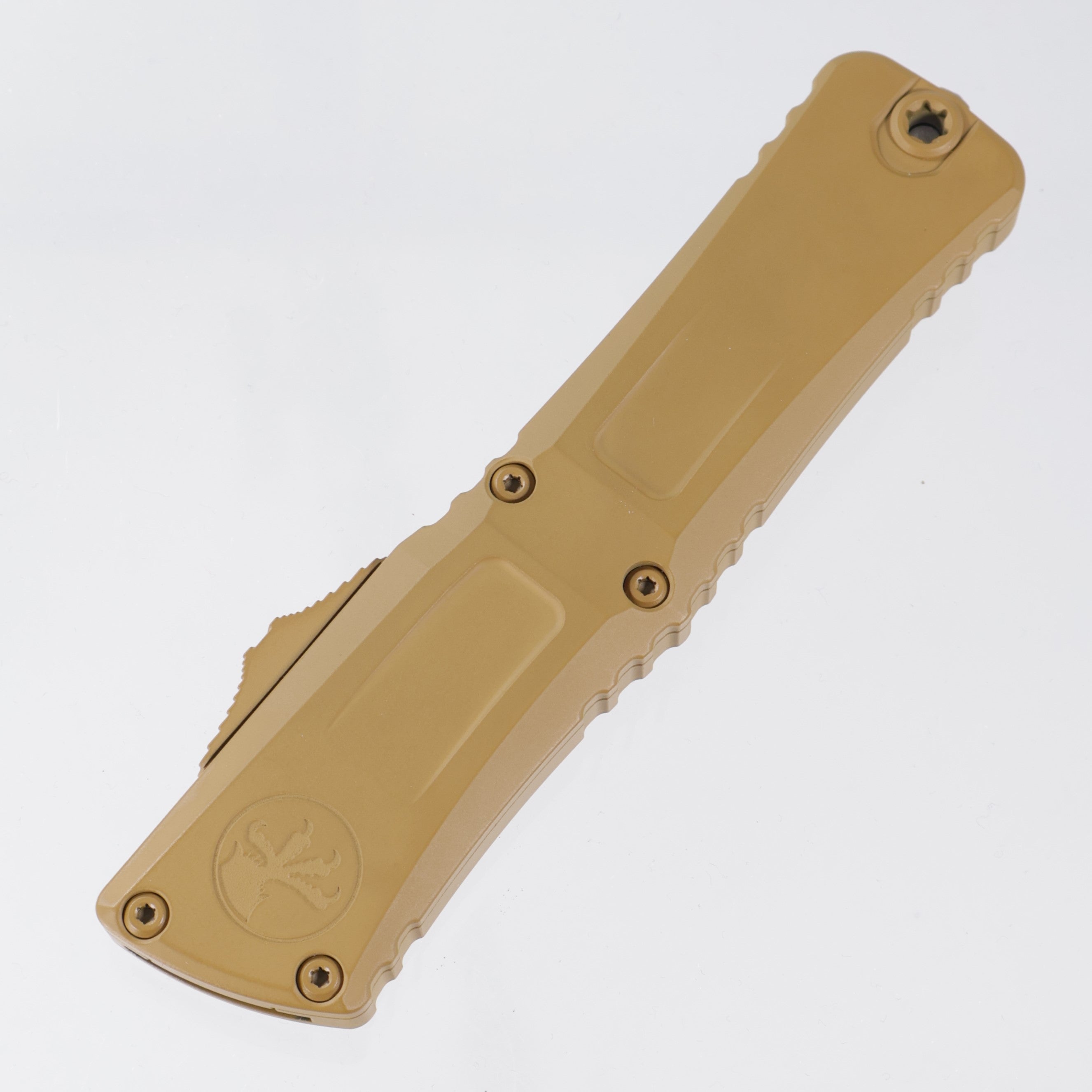 Microtech Combat Troodon Gen III Single Edge - RAL-8000 Cerakote - Cerakote M390MK - 1143-1 CRA *PRE-OWNED*