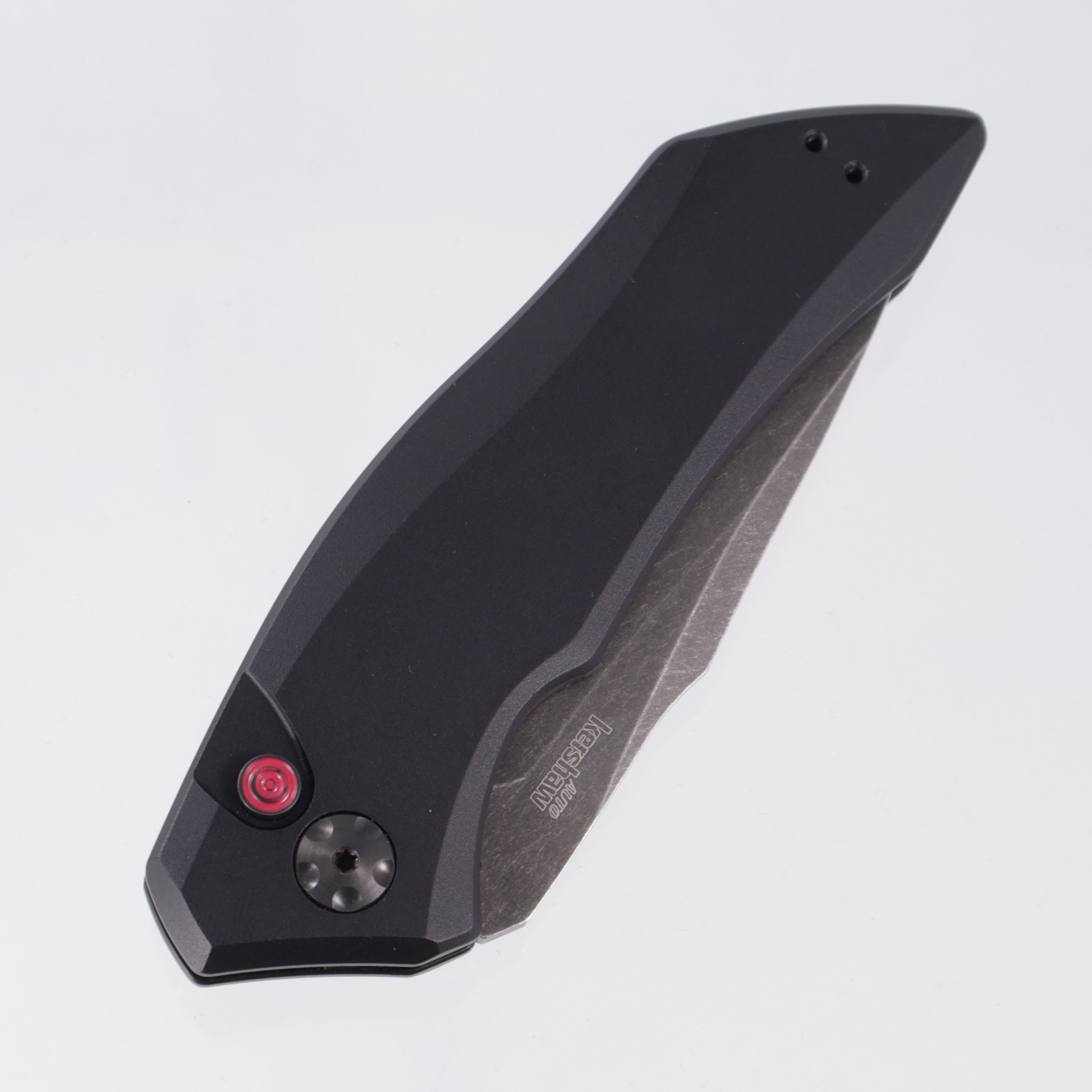 Kershaw Launch 1 Auto - Black Aluminum - Blackwash CPM-154 - 7100BW *PRE-OWNED*