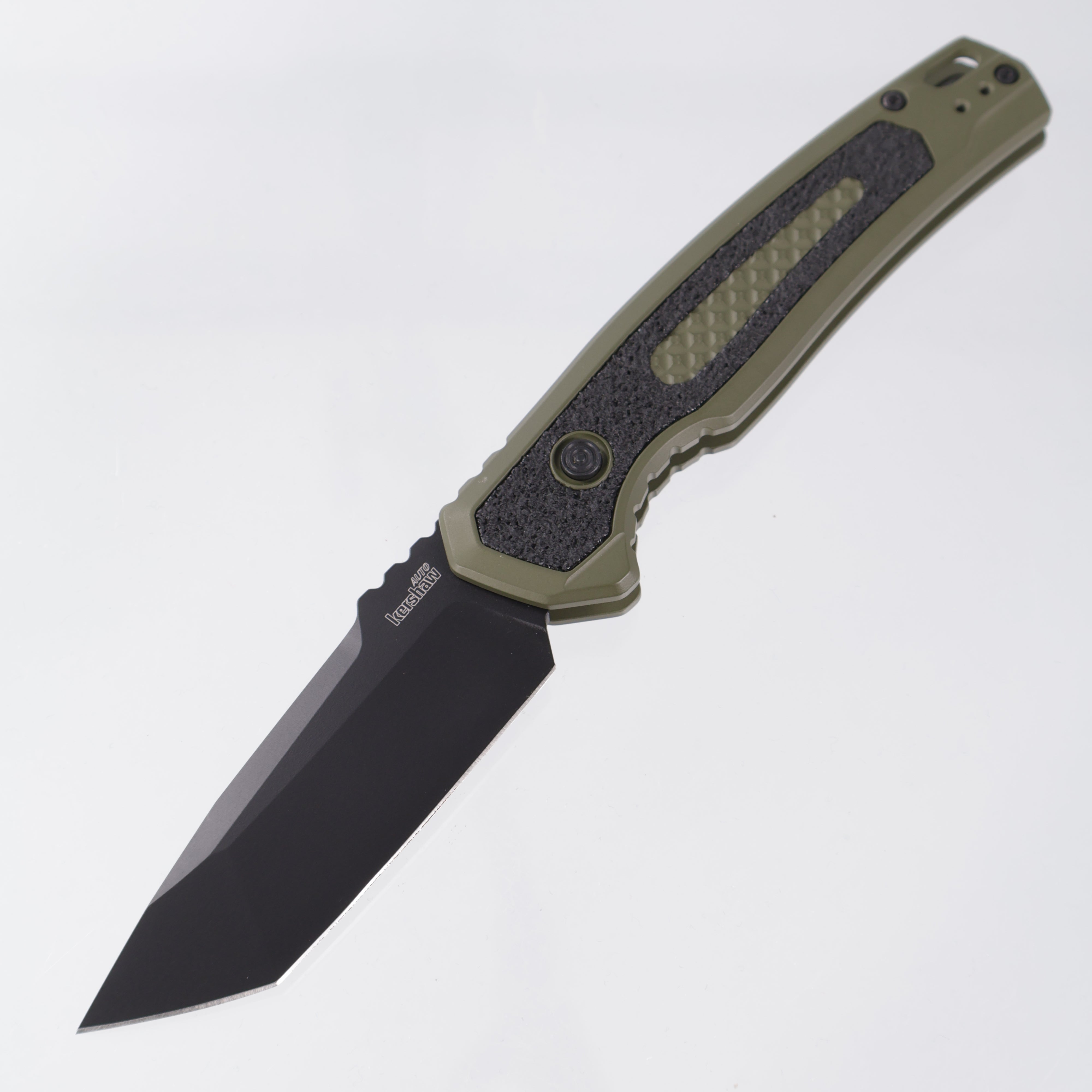 Kershaw Launch 16 Auto - OD Green Cerakote Aluminum - Black M4 - 71050LBLK *PRE-OWNED*