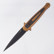 Kershaw Launch 8 Auto - Bronze Aluminum - Black CPM-154 - 7150EBBLK *PRE-OWNED*