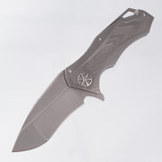 Marfione Custom Starlord - Full Apocalyptic Titanium - Apocalyptic Compound Grind Elmax - 05/2015 Build *PRE-OWNED*