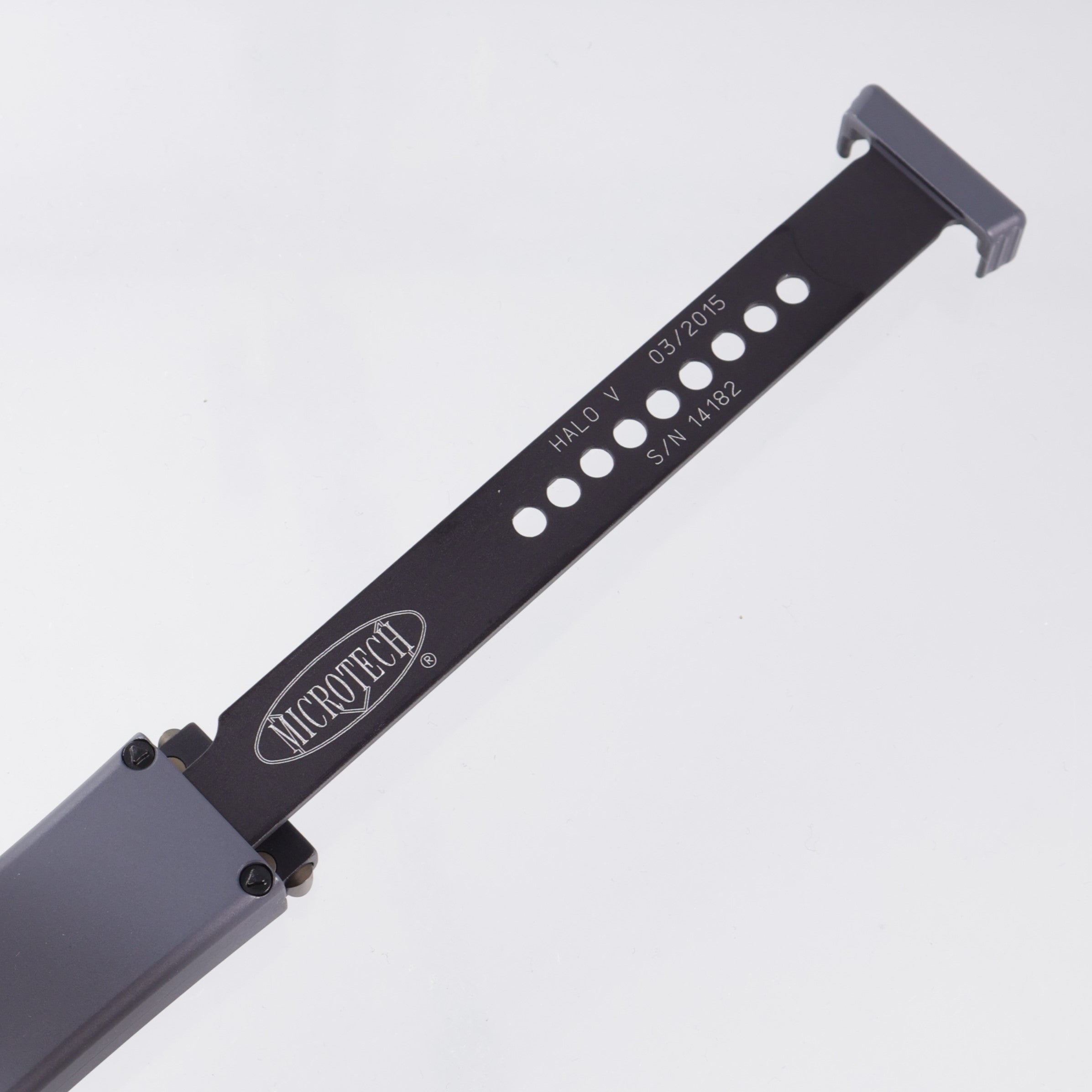 Microtech Halo V Tanto - Urban Camo Standard - Cerakote N690 - 03/2015 Build *PRE-OWNED*