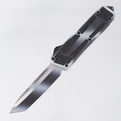 Microtech Scarab Tanto - Snow Camo Aluminum - Cerakote Blade - 01/2006 Build *PRE-OWNED*