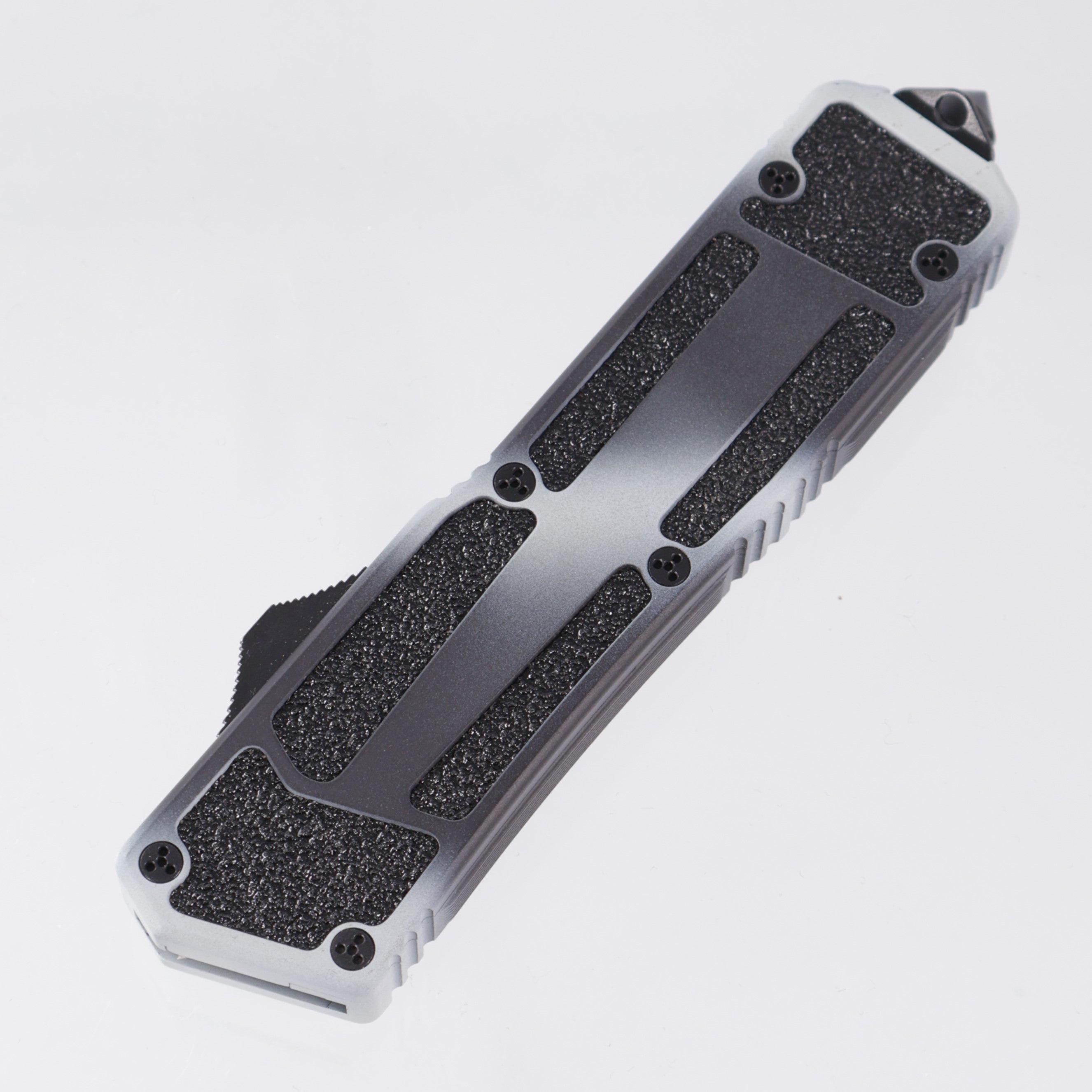 Microtech Scarab Tanto - Snow Camo Aluminum - Cerakote Blade - 01/2006 Build *PRE-OWNED*