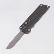 Pro-Tech Mini OTF - Gray Aluminum - Beadblast ATS-34 - S/N: 154 *PRE-OWNED*