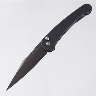 Pro-Tech Monaco 521 - Black Aluminum - DLC 154CM - First Production Run # 143 *PRE-OWNED*
