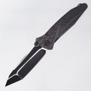 Marfione Custom Socom Delta Tanto - 30K Weave Carbon Fiber - Ceramic Coated 2-Tone Black Blade S/N: 027 *PRE-OWNED*