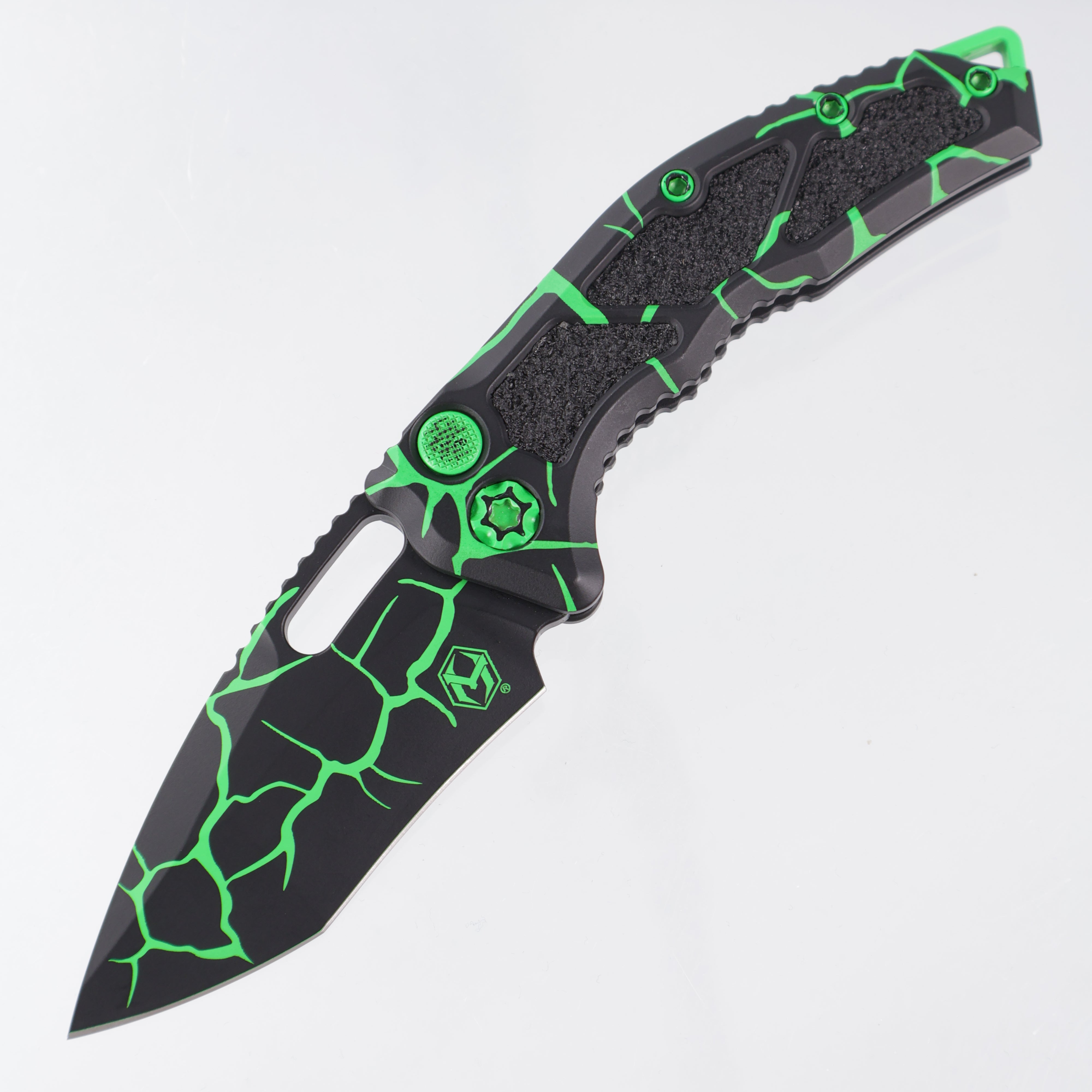 Heretic Medusa V3 Auto Recurve - UV Toxic Magma - Cerakote Magnacut - H012-MAG-TX *PRE-OWNED* *NO BOX*