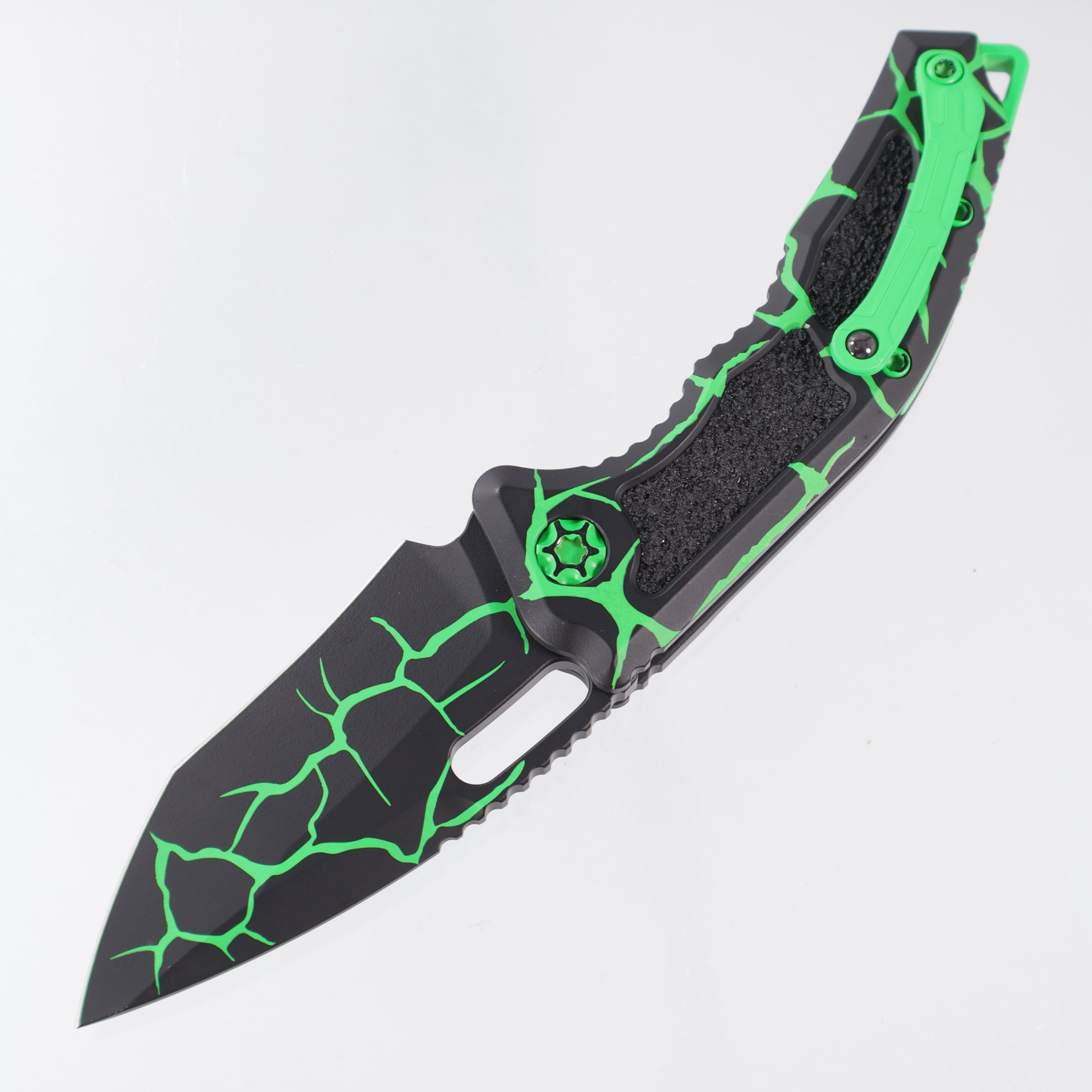Heretic Medusa V3 Auto Recurve - UV Toxic Magma - Cerakote Magnacut - H012-MAG-TX *PRE-OWNED* *NO BOX*