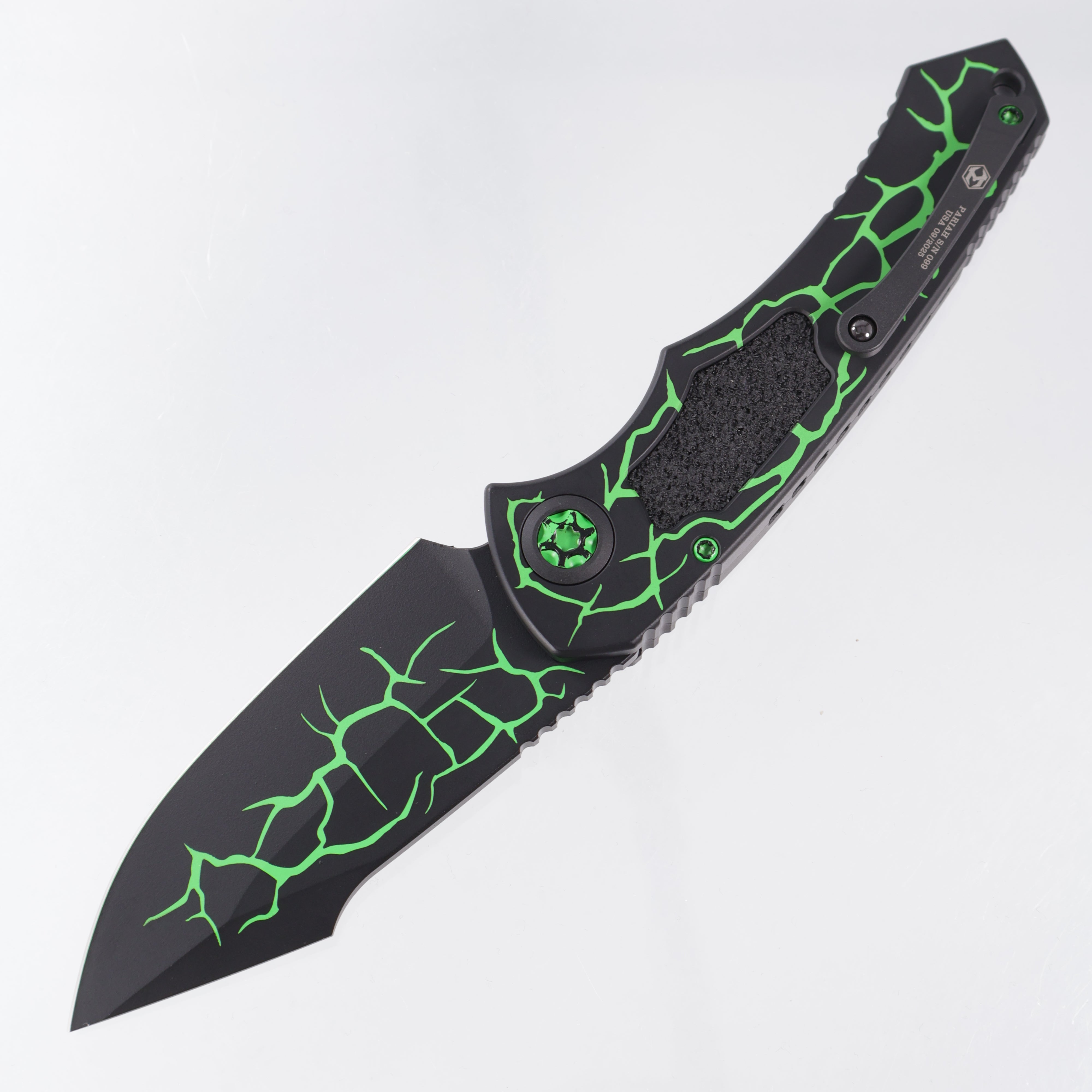 Heretic Pariah Auto Harpoon - UV Toxic Magma - Cerakote Magnacut - H048-MAG-TX *PRE-OWNED*