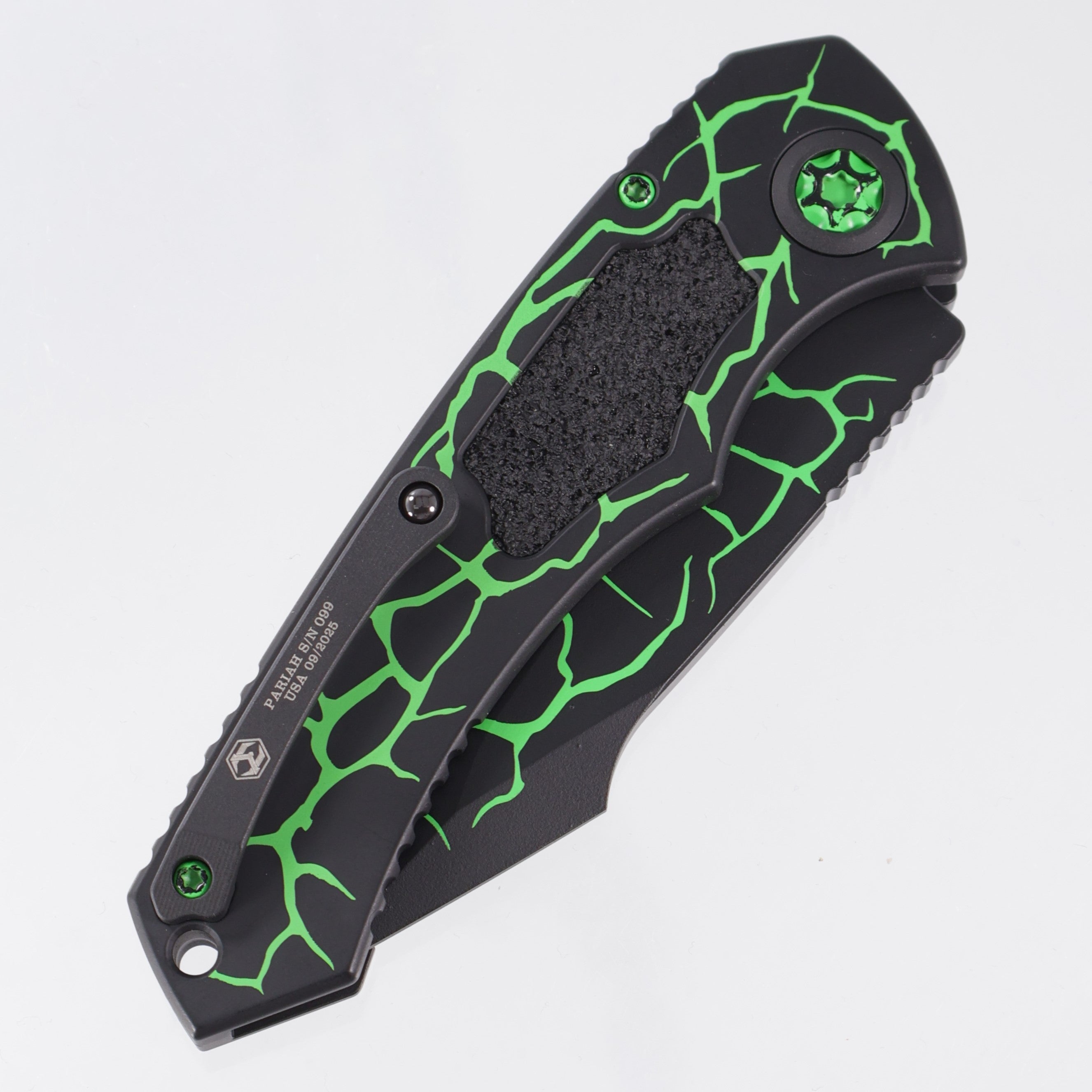 Heretic Pariah Auto Harpoon - UV Toxic Magma - Cerakote Magnacut - H048-MAG-TX *PRE-OWNED*