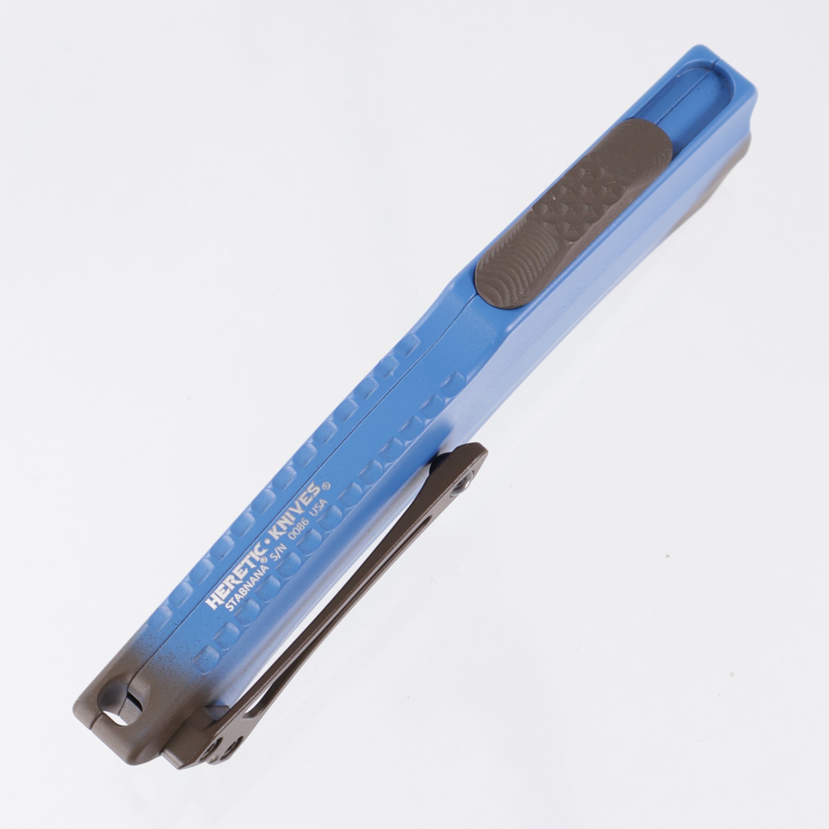 Heretic Roc Stabnana For Scale - Blue Banana Cerakote - Blue Cerakote Magnacut - BROP EXCLUSIVE - H060-BLU-BLU/NANA *PRE-OWNED*