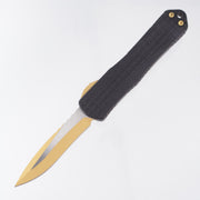 Heretic Manticore E Recurve "All Gold Everything” - Black Frag Auminum w/ Gold Hardware - Gold Cerakote Magnacut - H029F-16A-GOLD *PRE-OWNED*