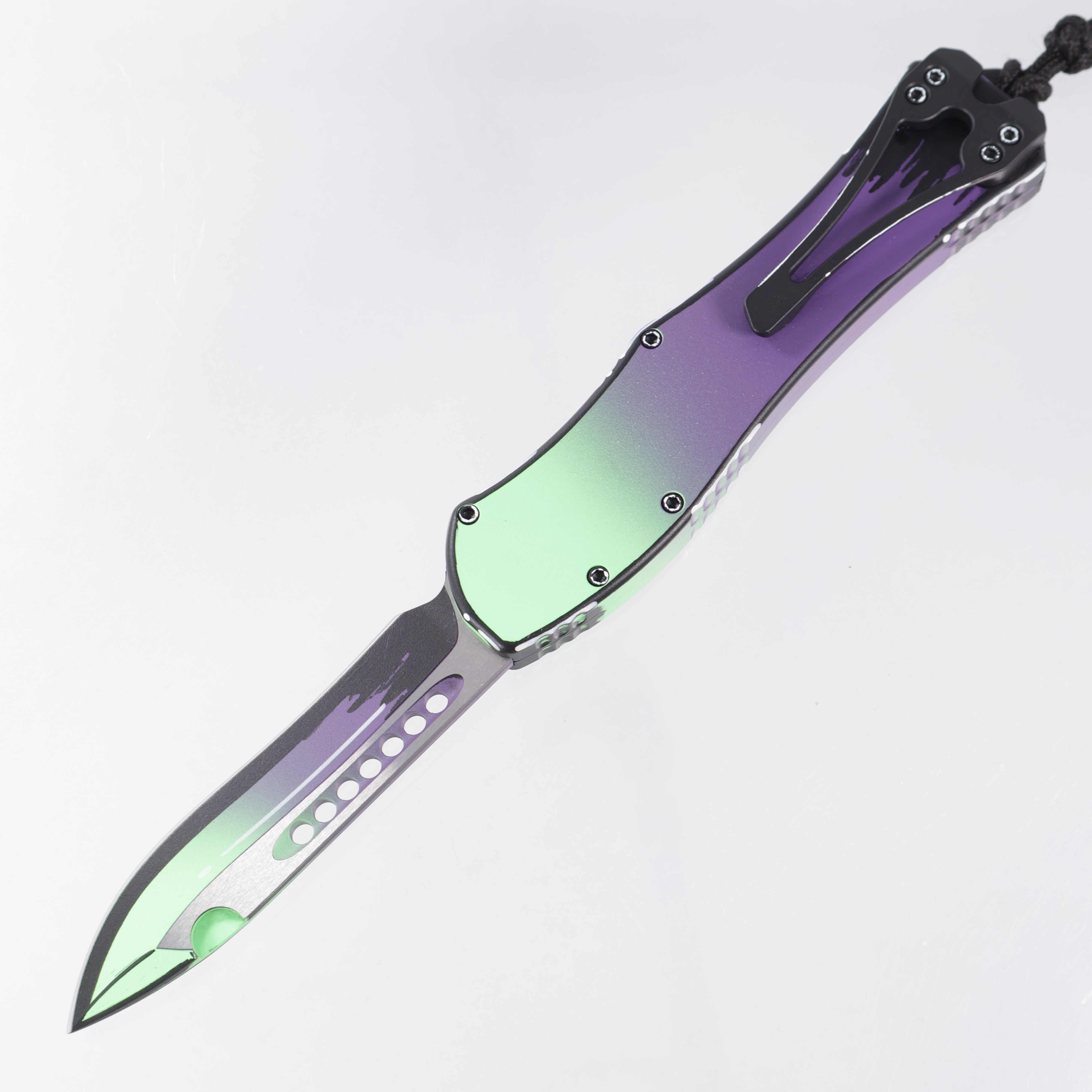 Heretic Hydra V4 Recurve - UV Reactive Frankenstein Monster Cel Shade - Cerakote Magnacut - H408-CS-FM *PRE-OWNED*