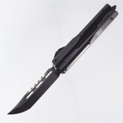 Maxace Medusa Tanto - Gray / Black Aluminum - Tac Coated M390 - X03A *PRE-OWNED*
