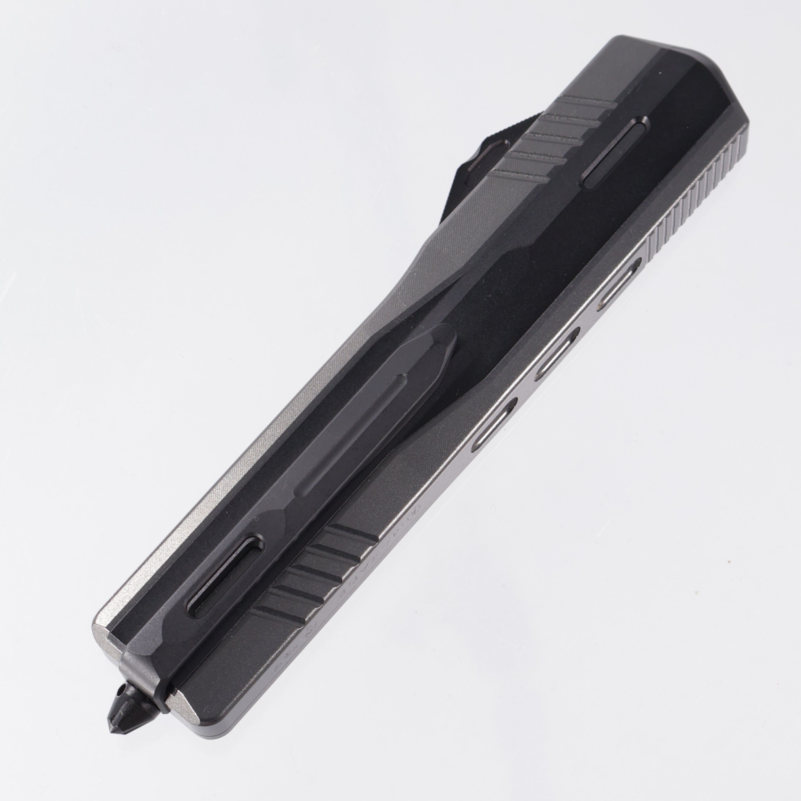 Maxace Medusa Tanto - Gray / Black Aluminum - Tac Coated M390 - X03A *PRE-OWNED*