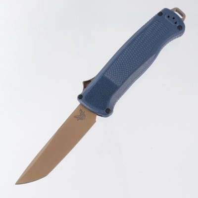 Benchmade Shootout 2023 Prototype - Crater Blue Grivory Chassis - FDE Cruwear - 5370FE-01 *PRE-OWNED*