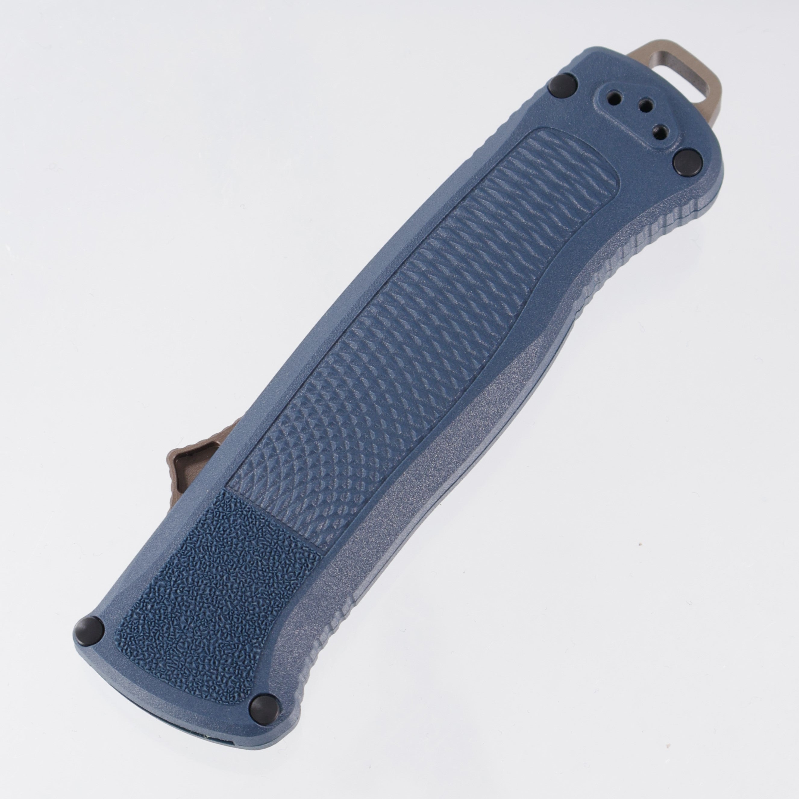 Benchmade Shootout 2023 Prototype - Crater Blue Grivory Chassis - FDE Cruwear - 5370FE-01 *PRE-OWNED*
