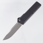Chaves x Silencer Co. Dissident Drop Point - Black Custom Milled Aluminum - Stonewash M390 - S/N: 15/50 *PRE-OWNED*