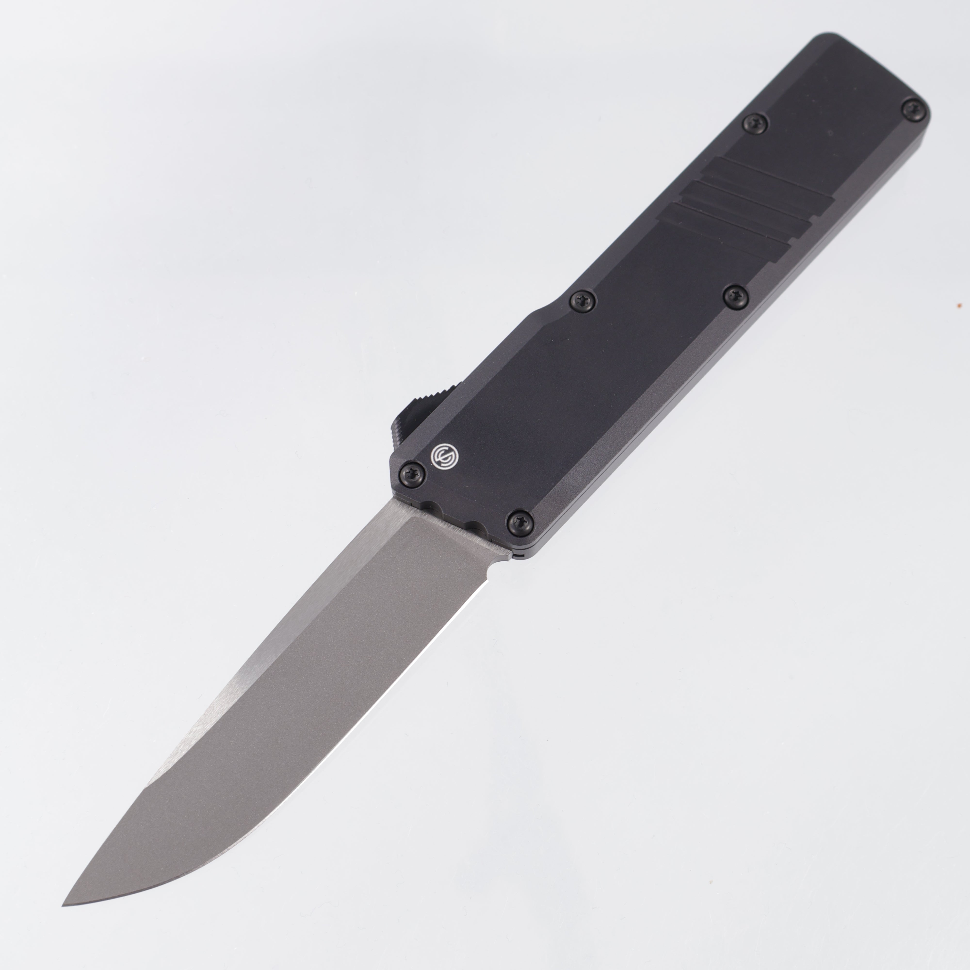 Chaves x Silencer Co. Dissident Drop Point - Black Custom Milled Aluminum - Stonewash M390 - S/N: 15/50 *PRE-OWNED*