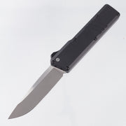 Chaves x Silencer Co. Dissident Drop Point - Black Custom Milled Aluminum - Stonewash M390 - S/N: 29/50 *PRE-OWNED*