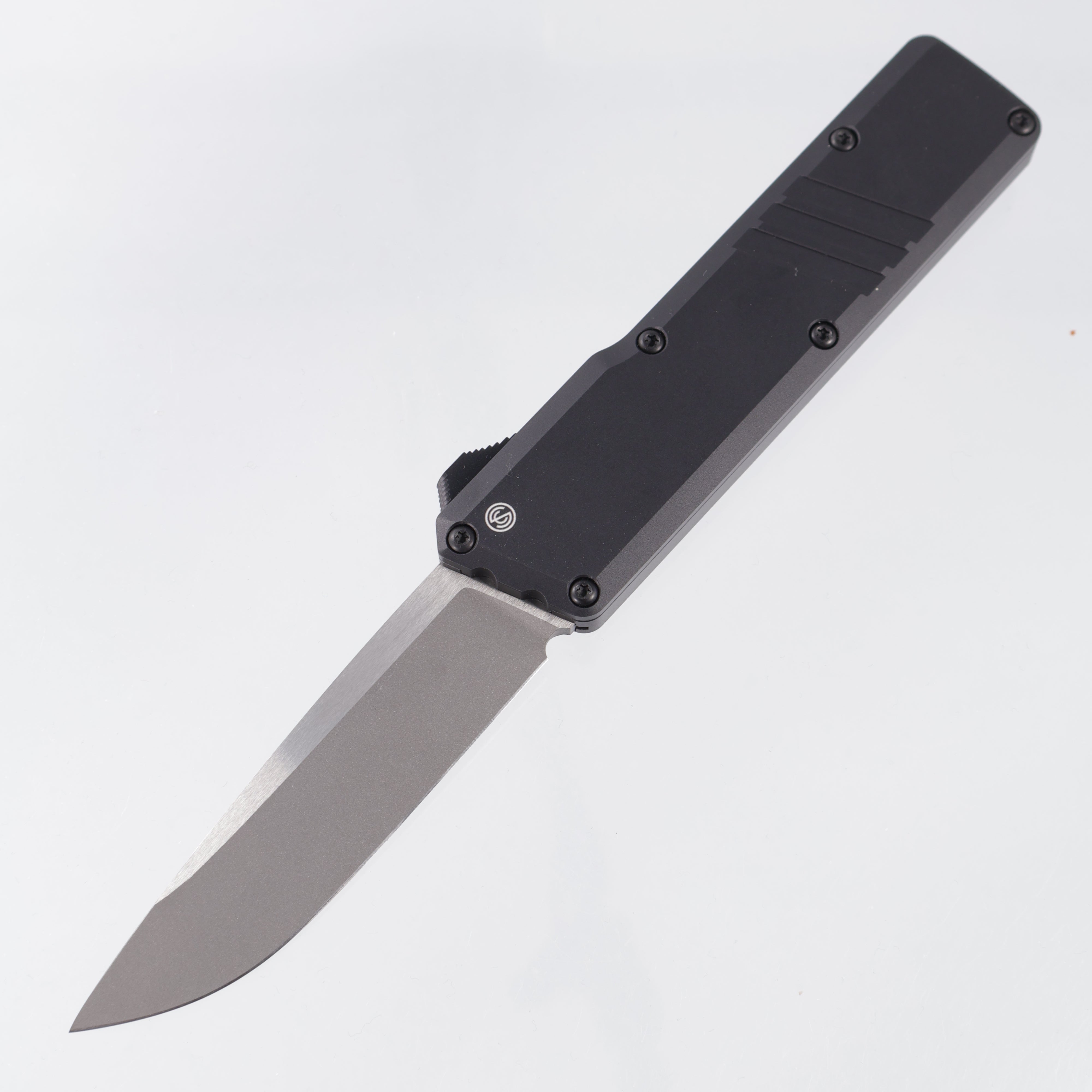 Chaves x Silencer Co. Dissident Drop Point - Black Custom Milled Aluminum - Stonewash M390 - S/N: 29/50 *PRE-OWNED*