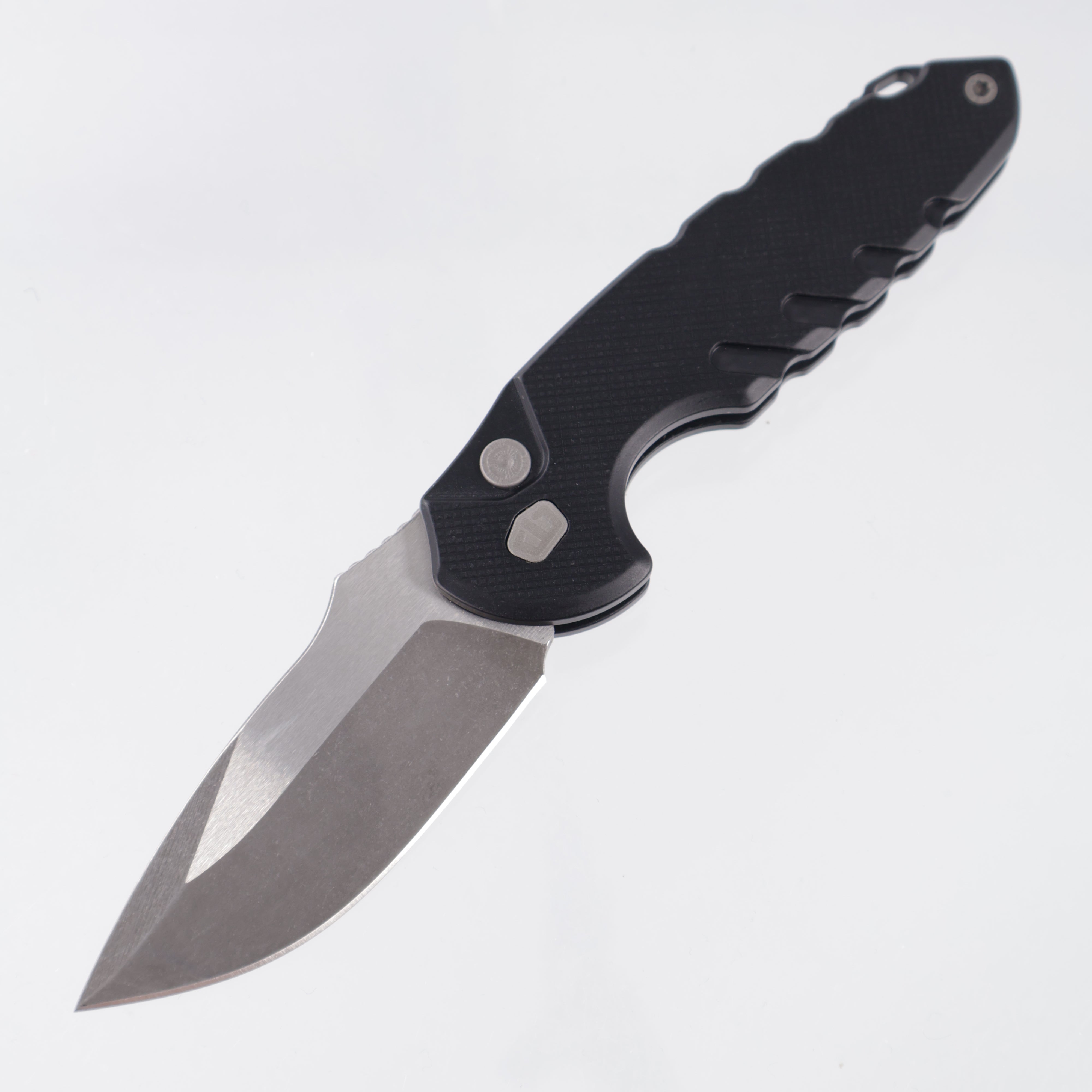 Blackside Customs Bad Idea Auto - Black Aluminum w/ Type 3 Hardcoat - Wasteland Finish Magnacut *PRE-OWNED*
