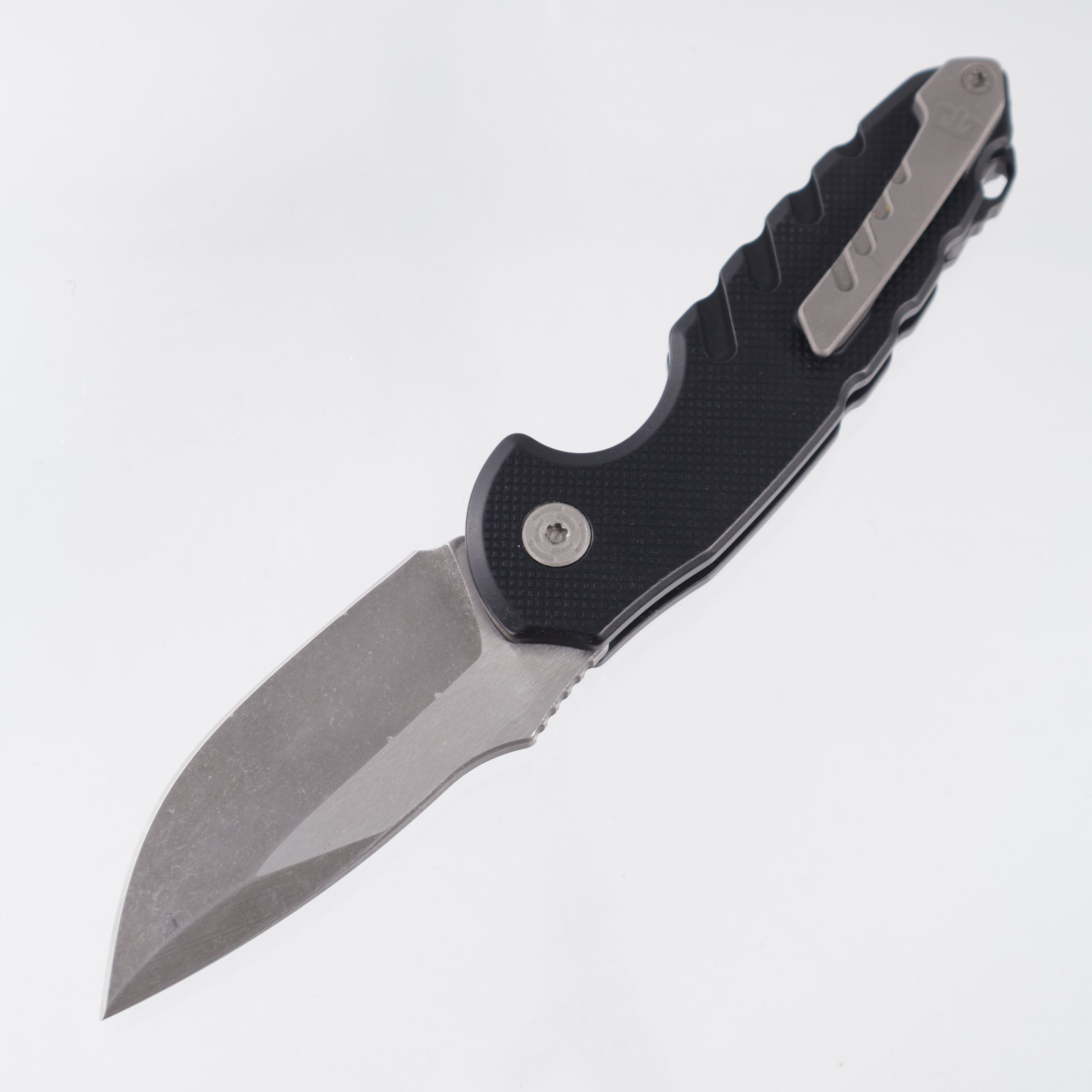 Blackside Customs Bad Idea Auto - Black Aluminum w/ Type 3 Hardcoat - Wasteland Finish Magnacut *PRE-OWNED*