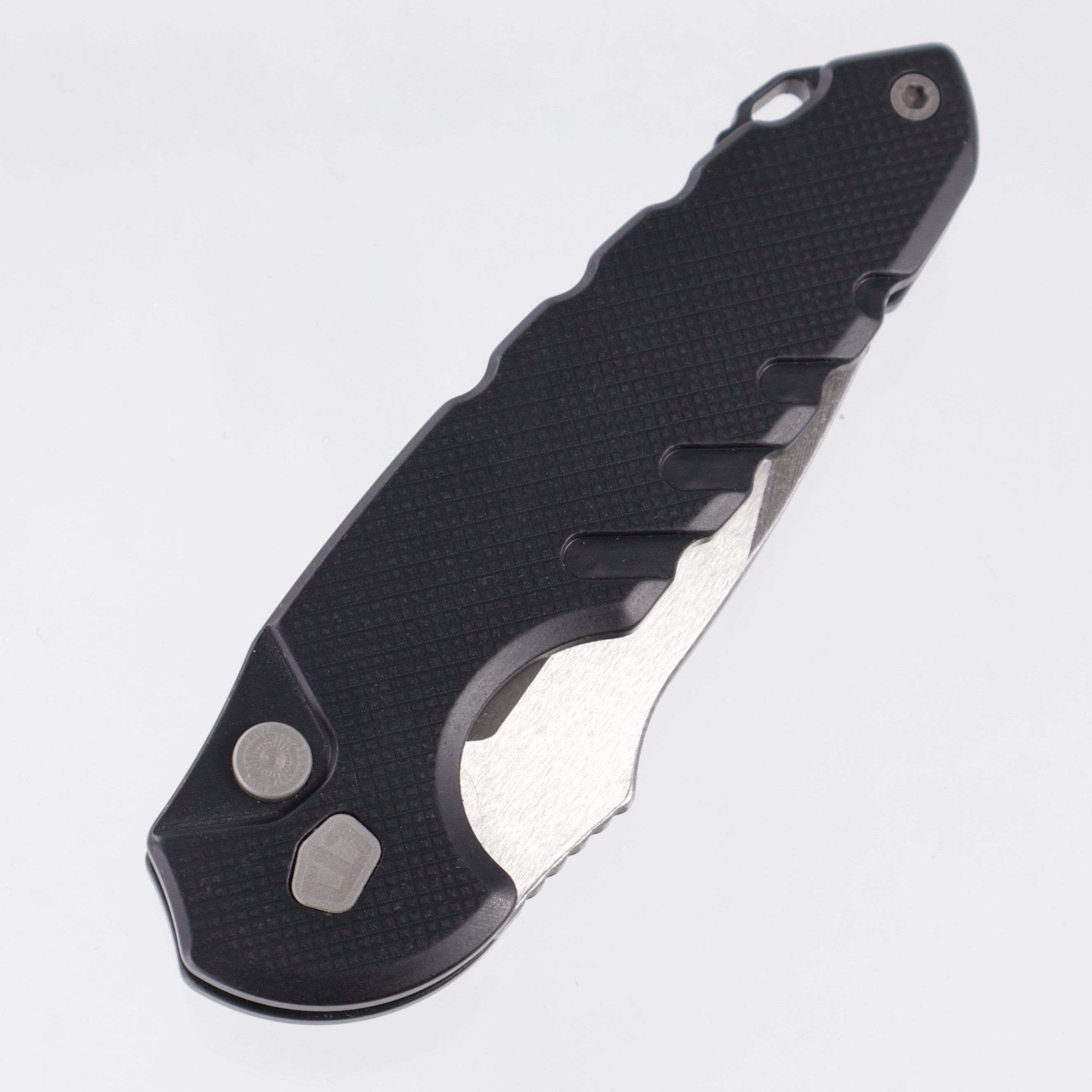 Blackside Customs Bad Idea Auto - Black Aluminum w/ Type 3 Hardcoat - Wasteland Finish Magnacut *PRE-OWNED*
