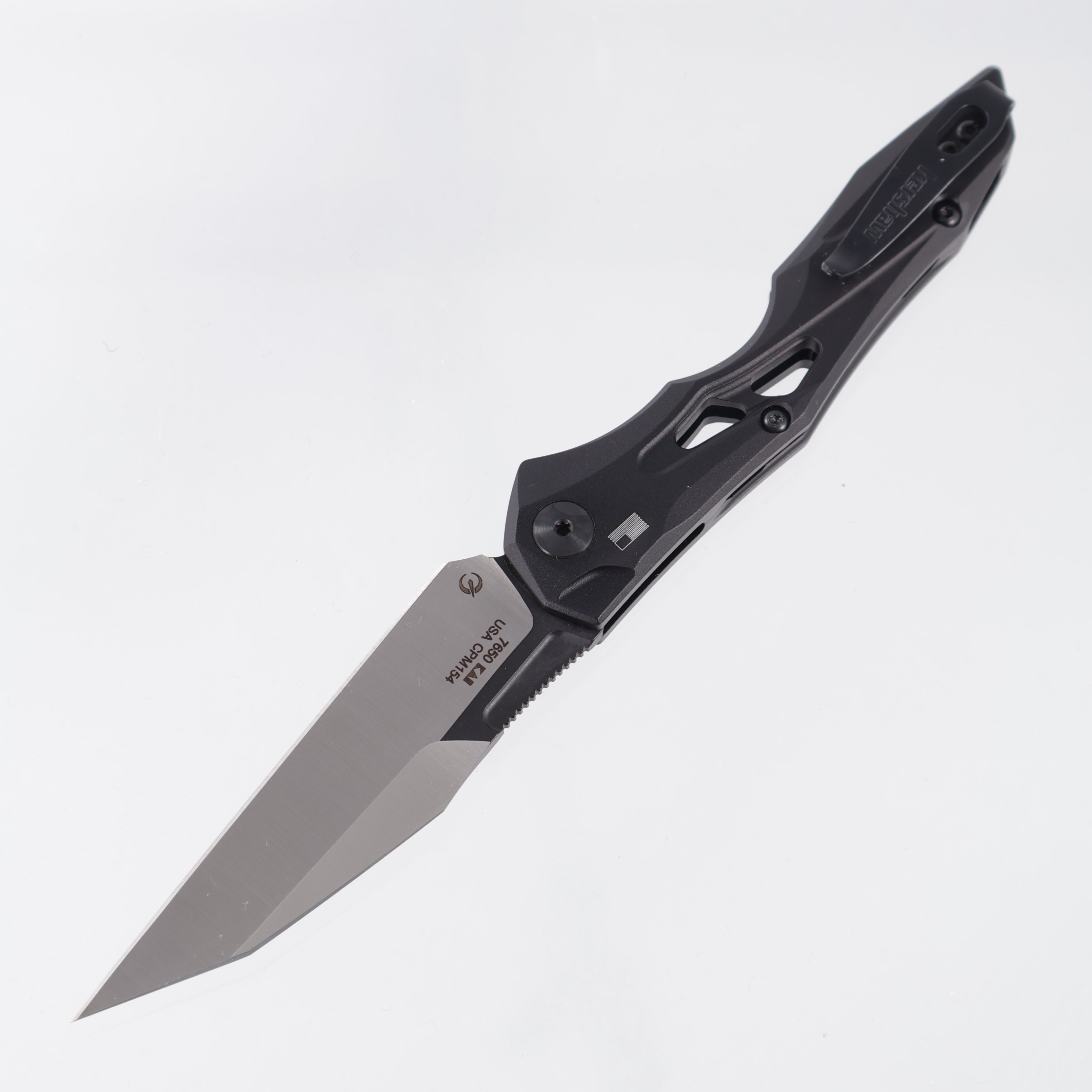 Kershaw Launch 13 Auto - Black Aluminum - 2-Tone CPM-154 - 7650 *PRE-OWNED*